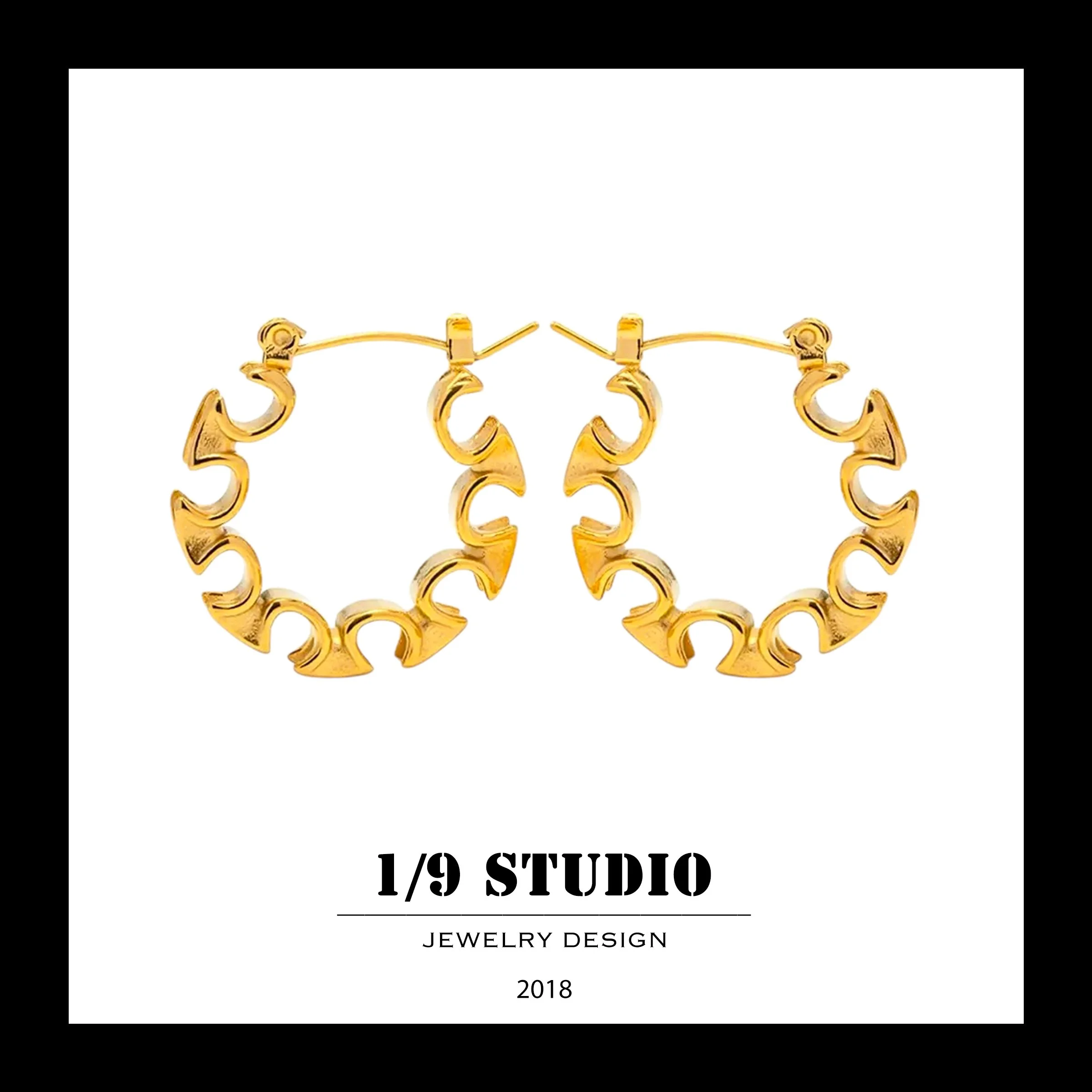 1/9 Studio Gold Filled Earring