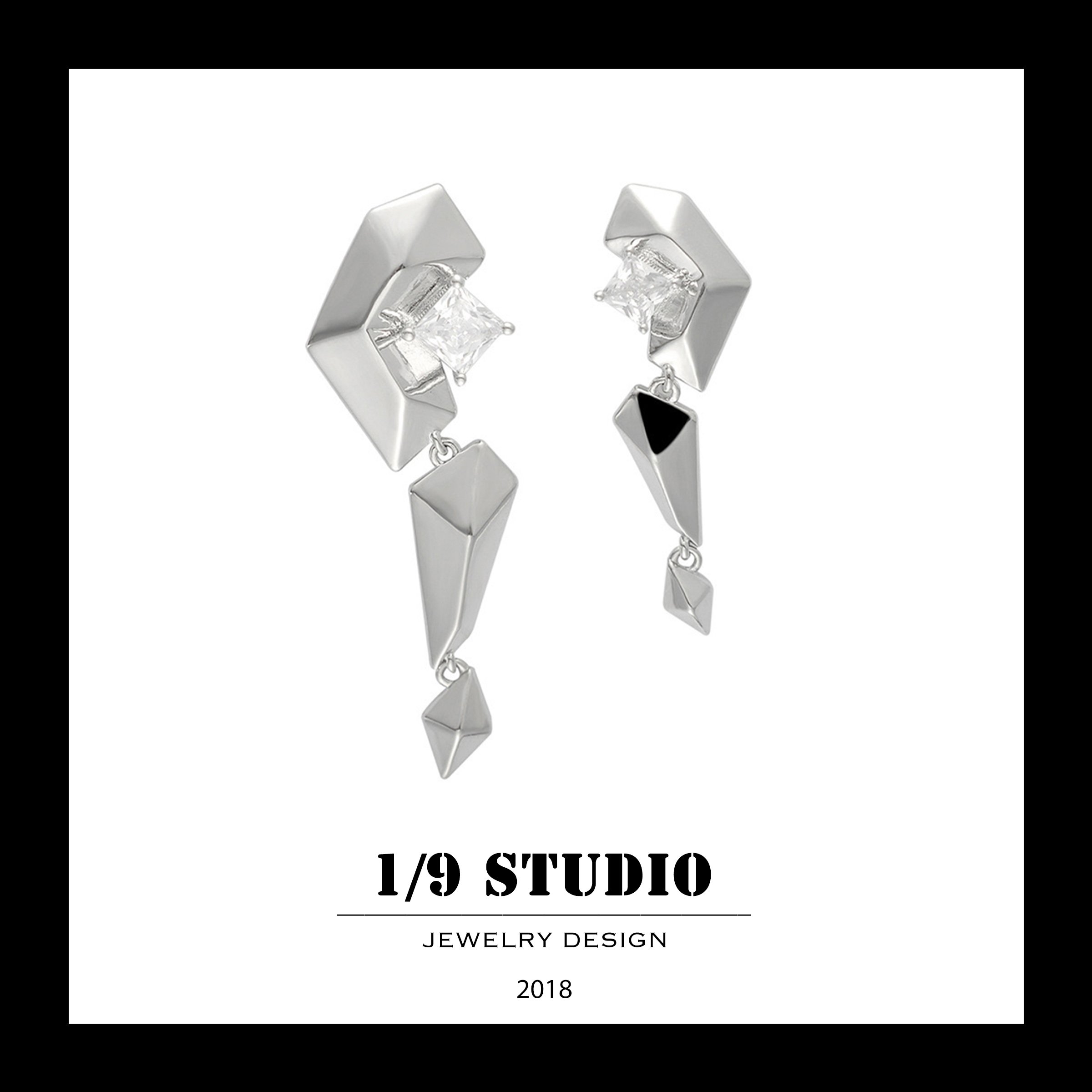 1/9 Studio Sterling Silver Earring