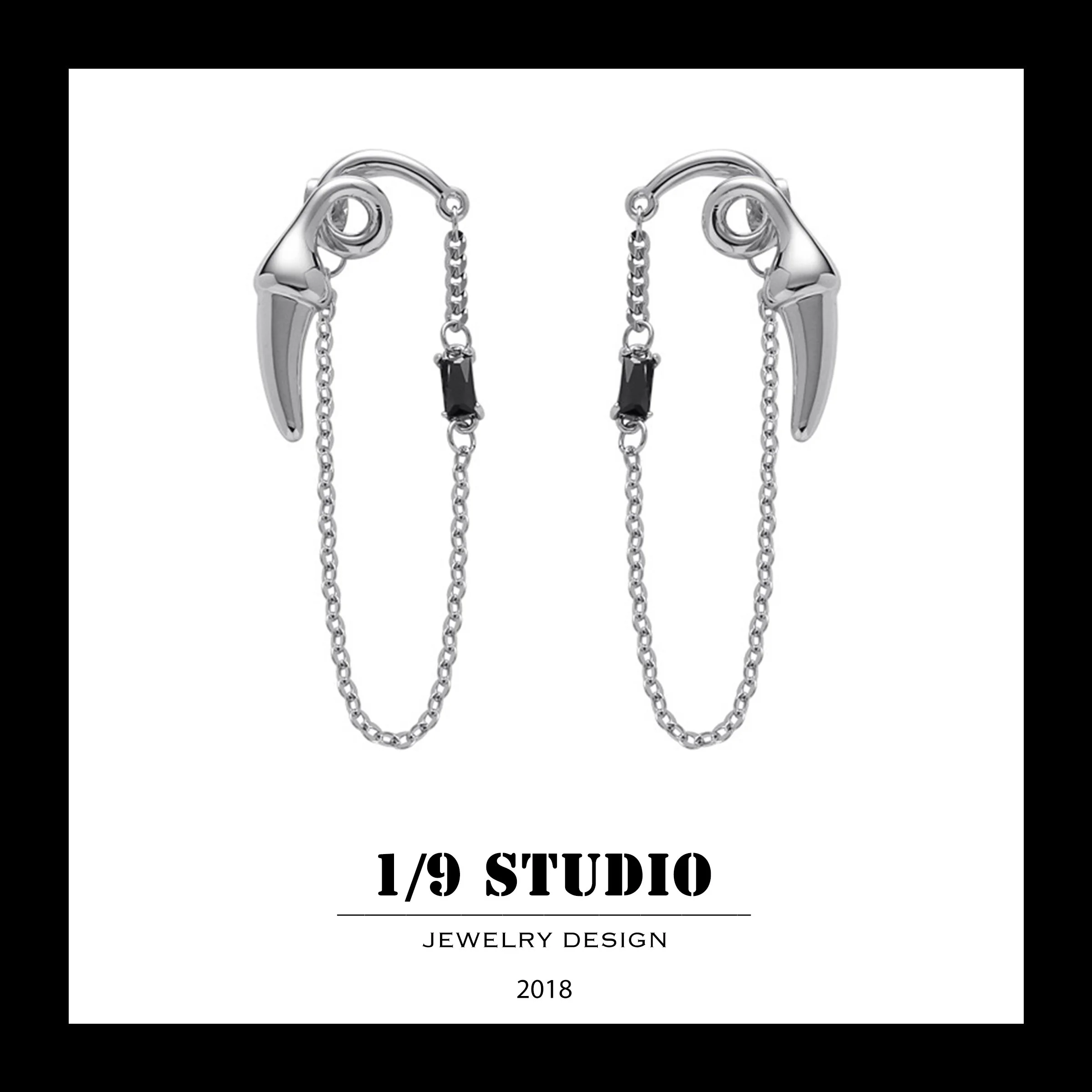 1/9 Studio Sterling Silver Earring