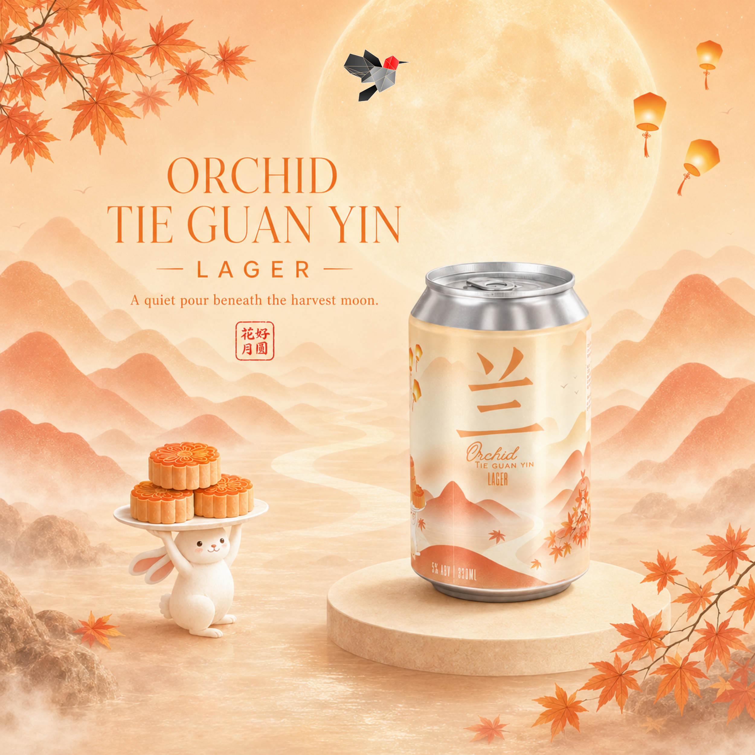 Orchid Tie Guan Yin Lager