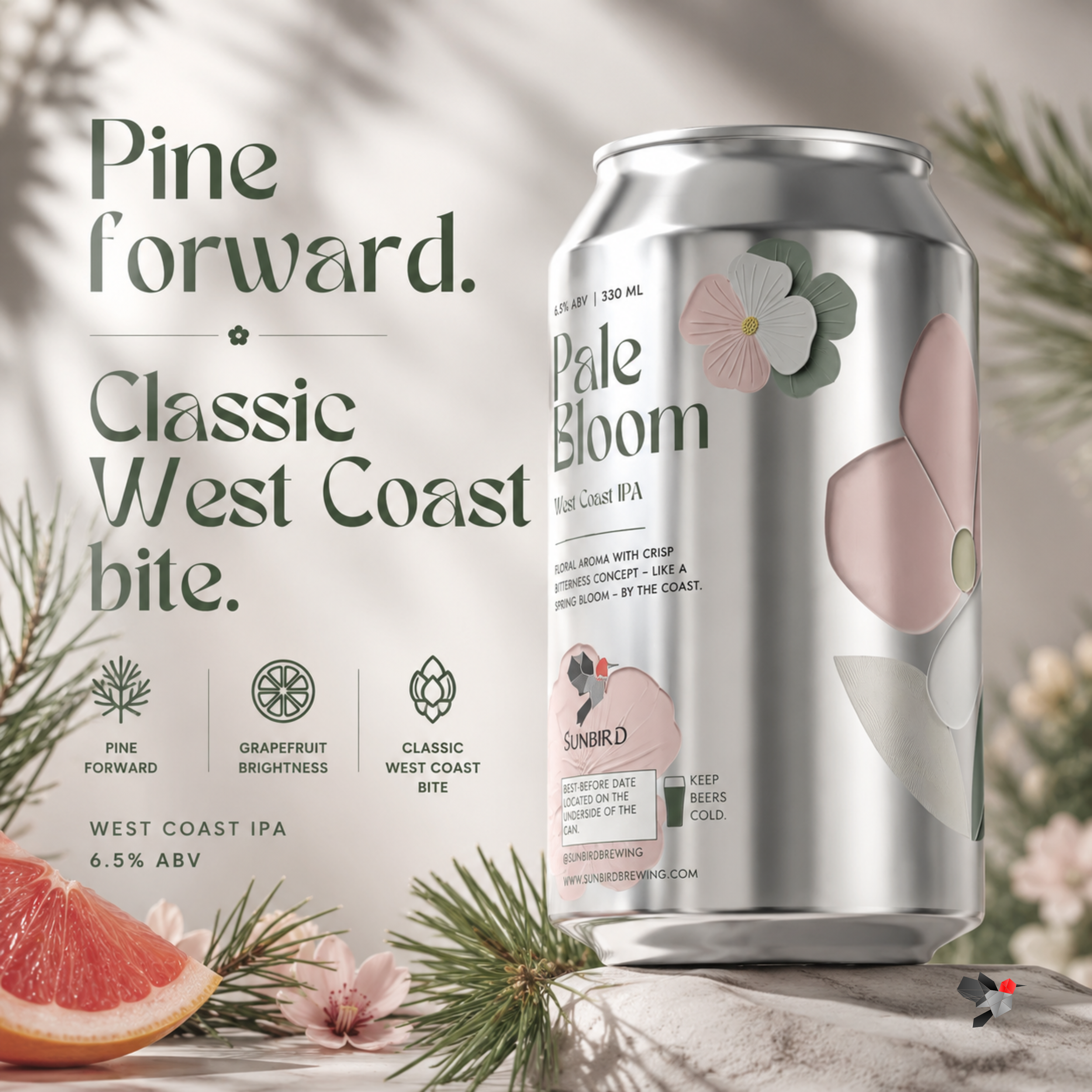 PALE BLOOM WEST COAST IPA