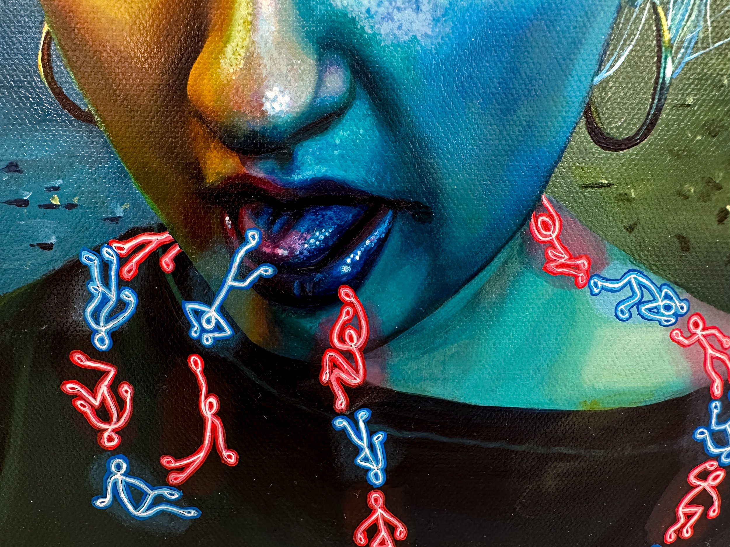 "Unmeeting" closeup, 2026