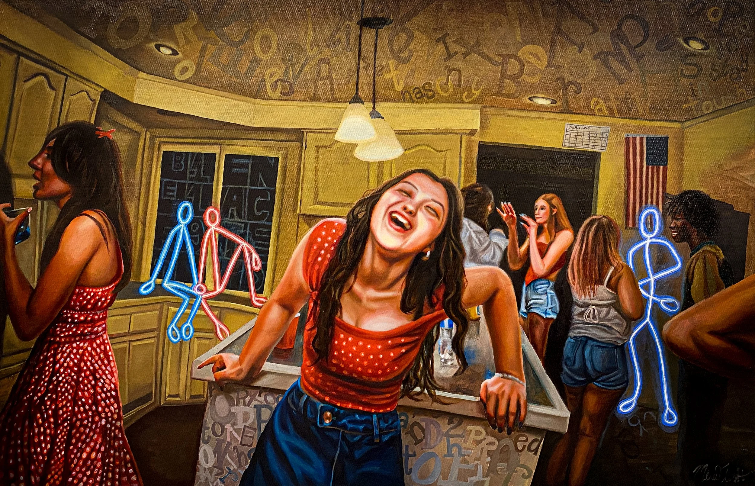 "You and the Country" 24x36"oil on canvas (2025)