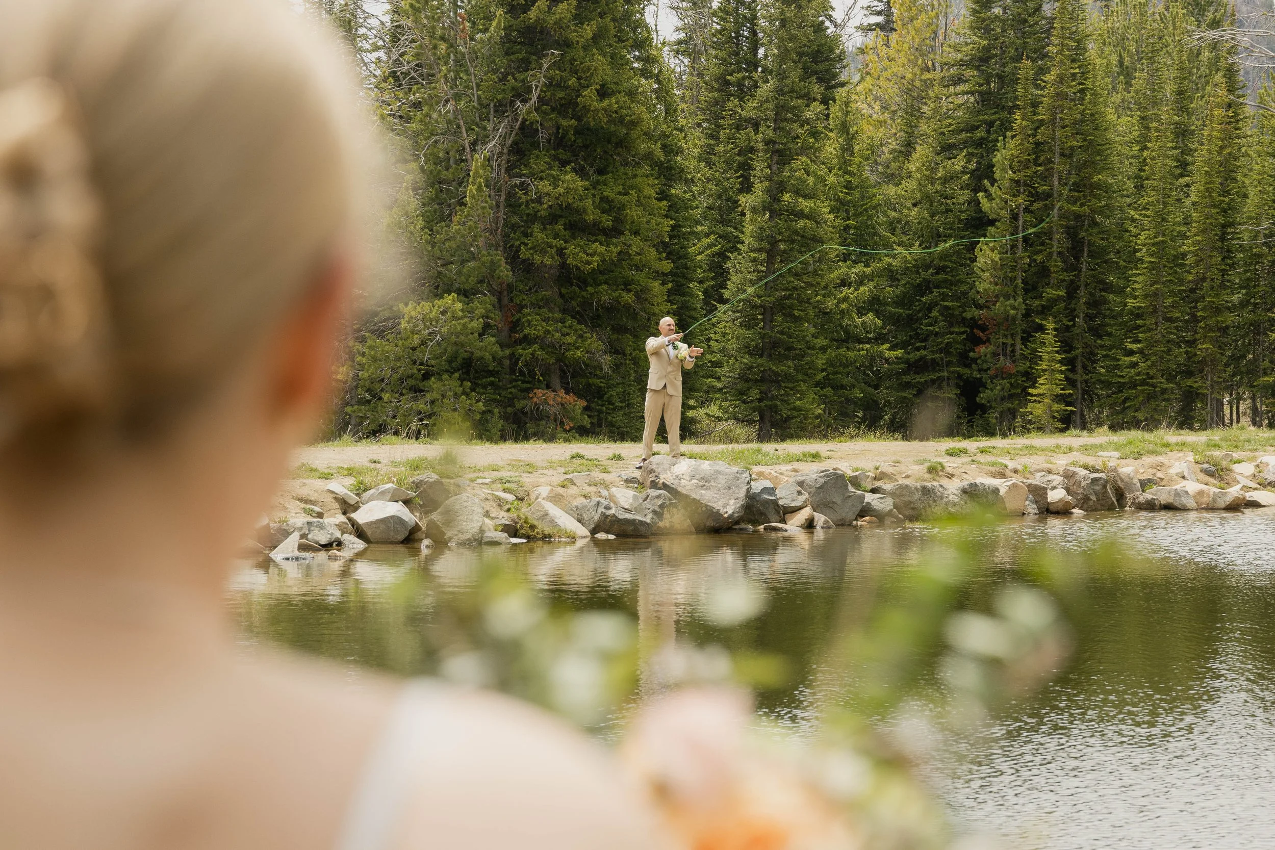 A Montana Lakeside Elopement at Branham Lakes | Katie &amp; Nick