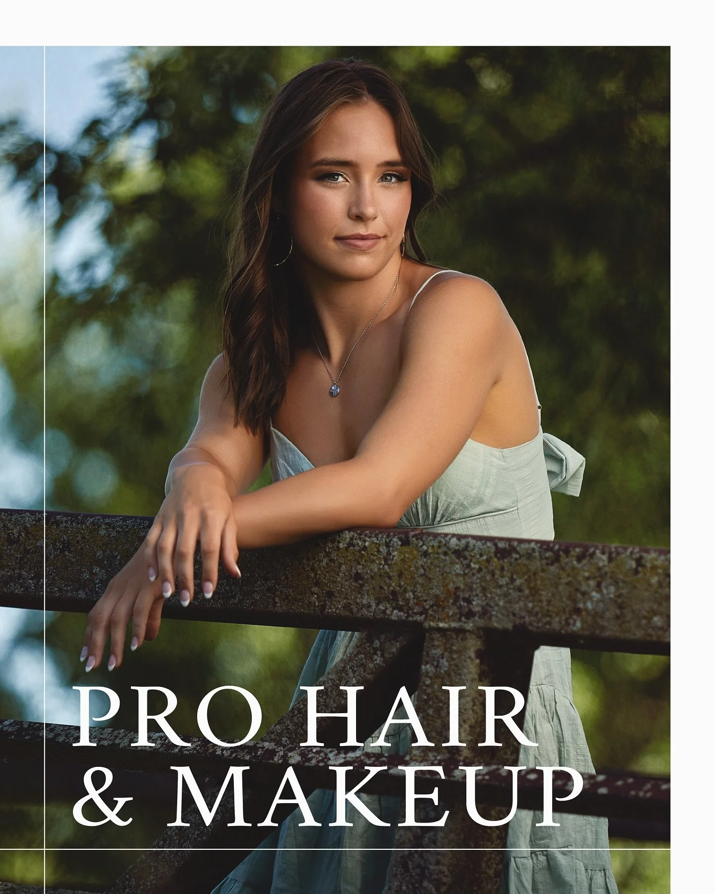 Did you know Studio 21 includes Professional Hair + Makeup with every senior experience? This service provides: 

✨Skin Tone Correction 
✨Concealing Blemishes
✨Highlighting + Contouring 
✨Long-Lasting Hair That Holds Up In The Summer Humidity
✨Confid