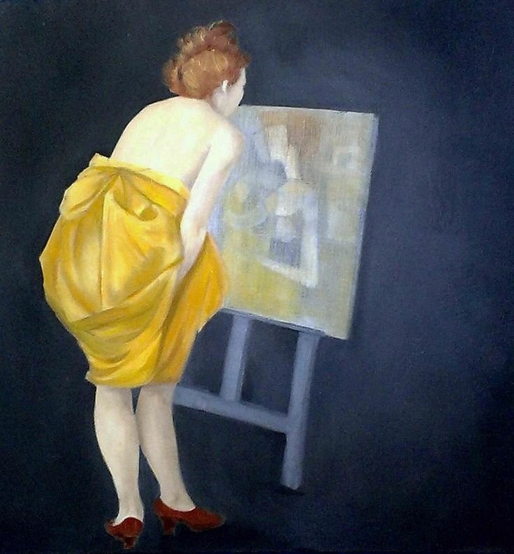 What the Model Least Expected - homage to Bargue
NFS