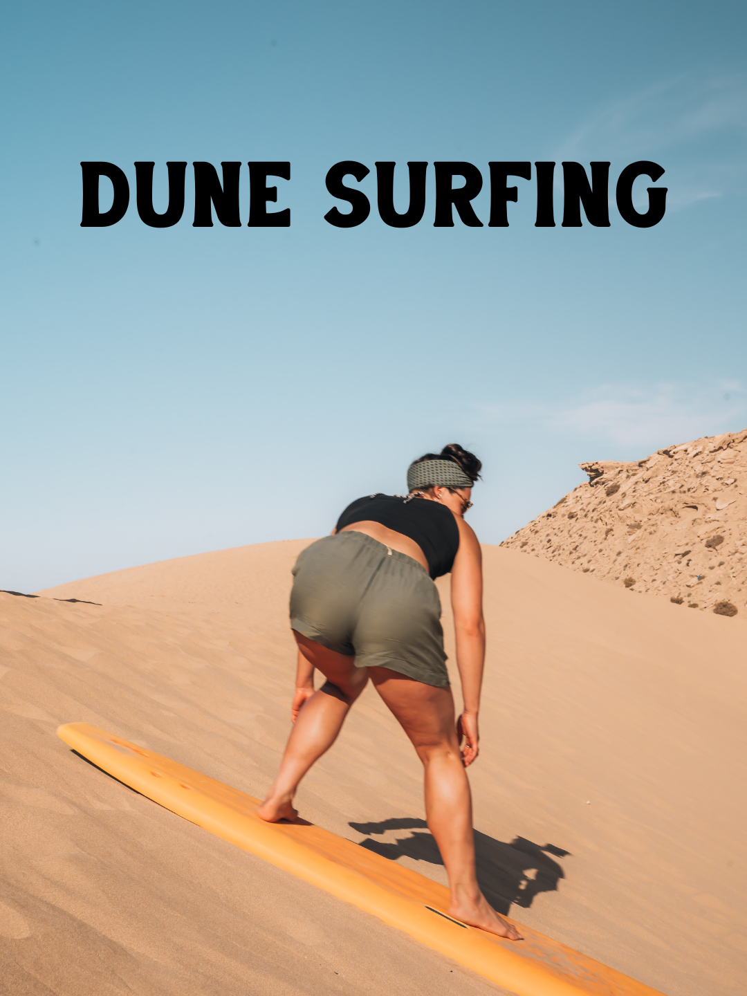 Surf retreat sand boarding 