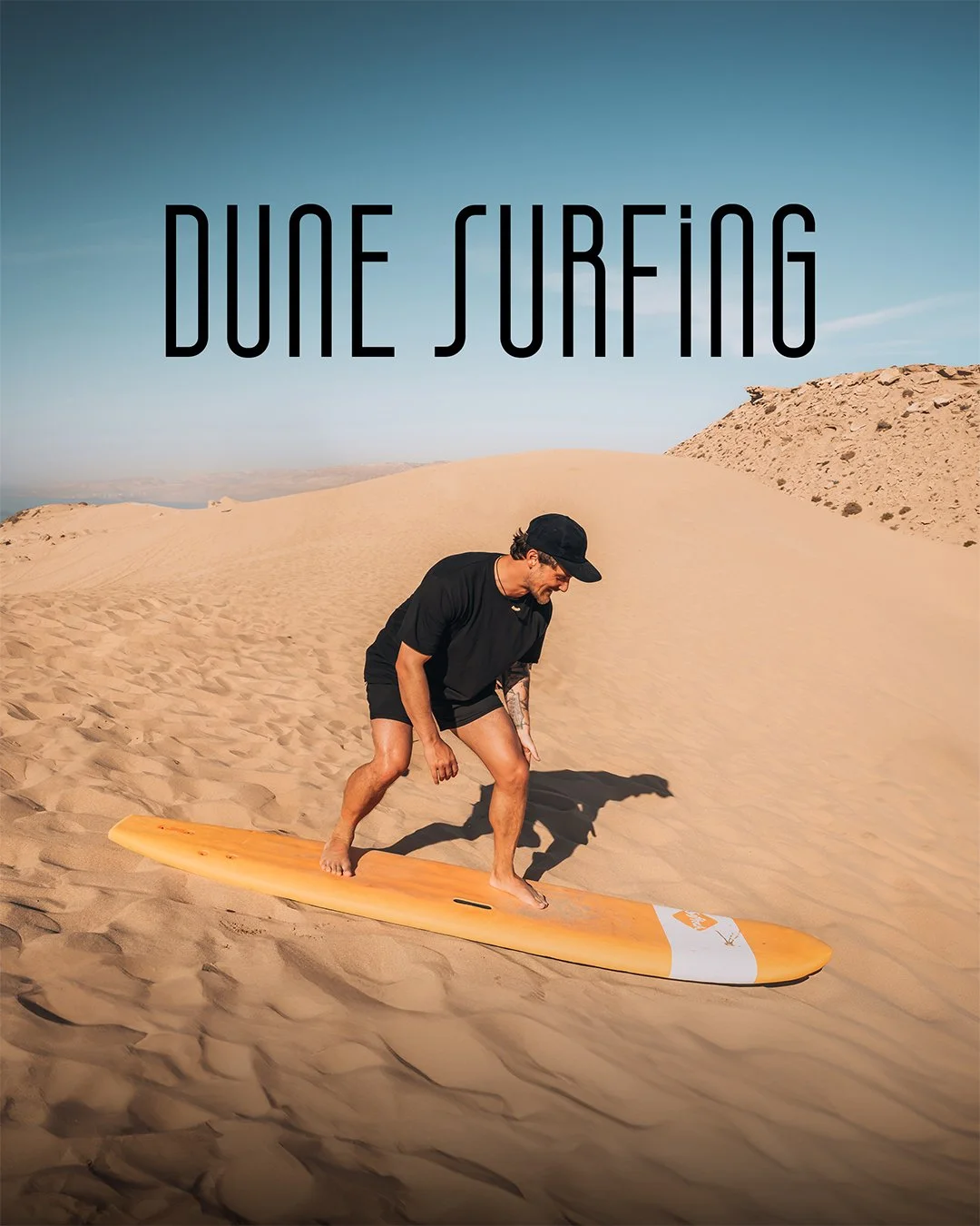 Surf retreat sand boarding