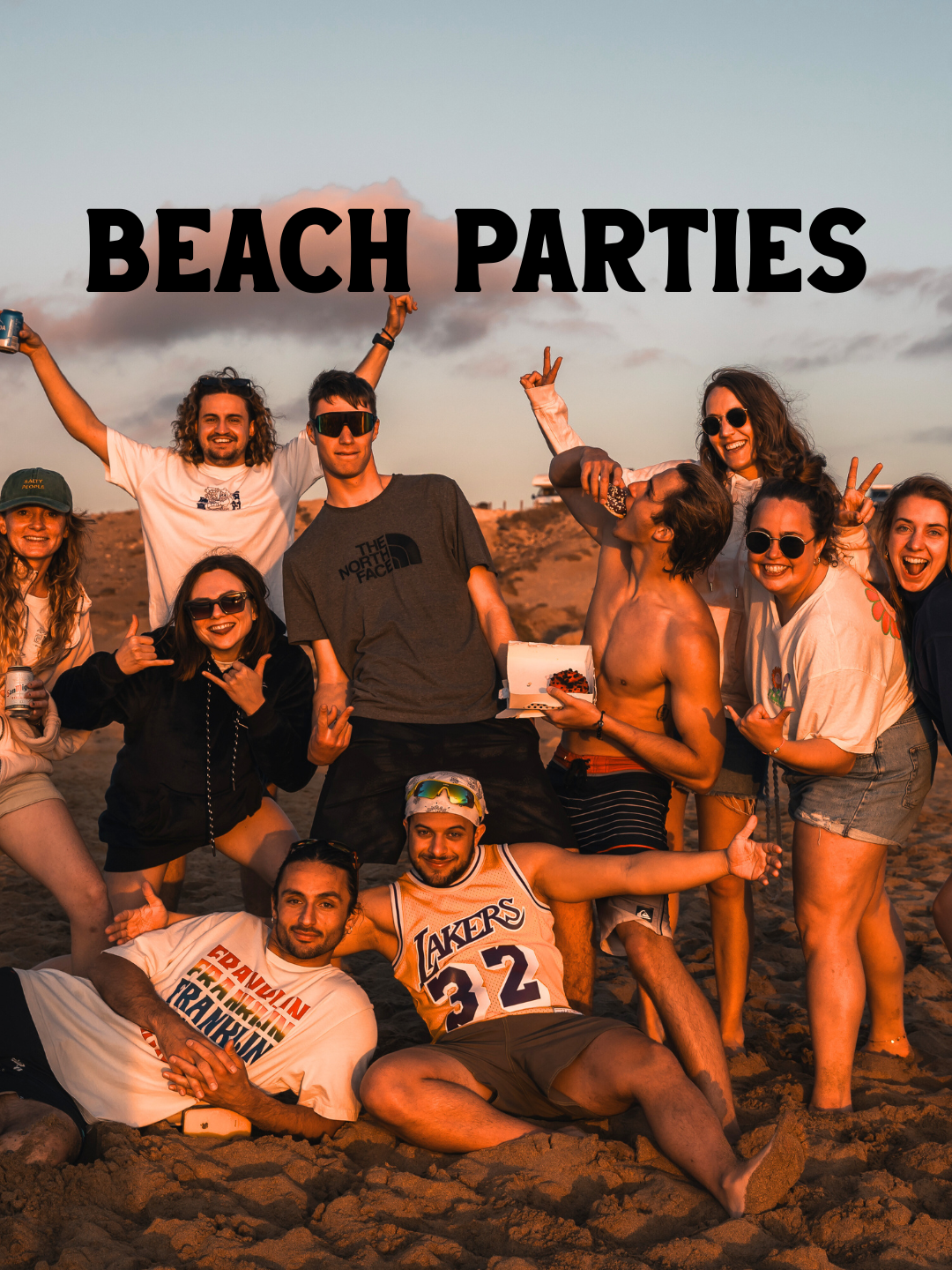 Solo surf trip excursions -Beach Parties