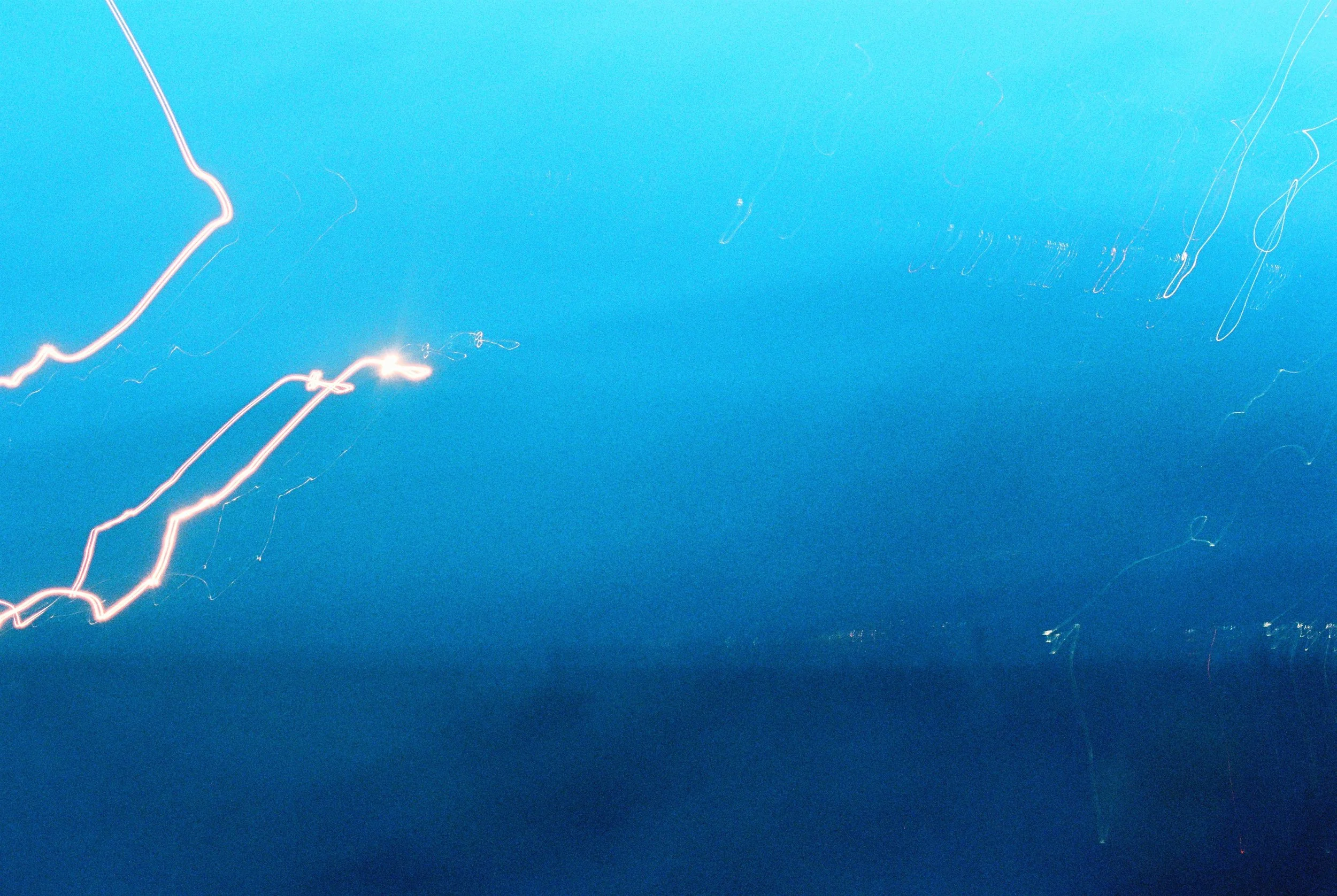 beach in spain at night, portra400