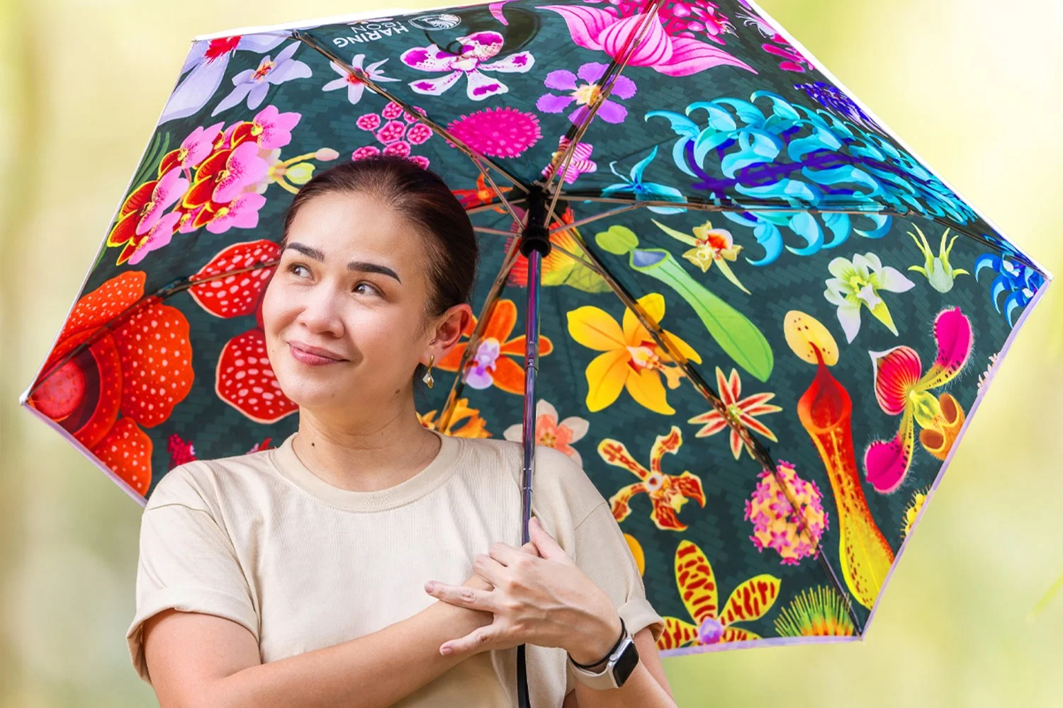 Haring Ibon Philippine Flora Umbrella