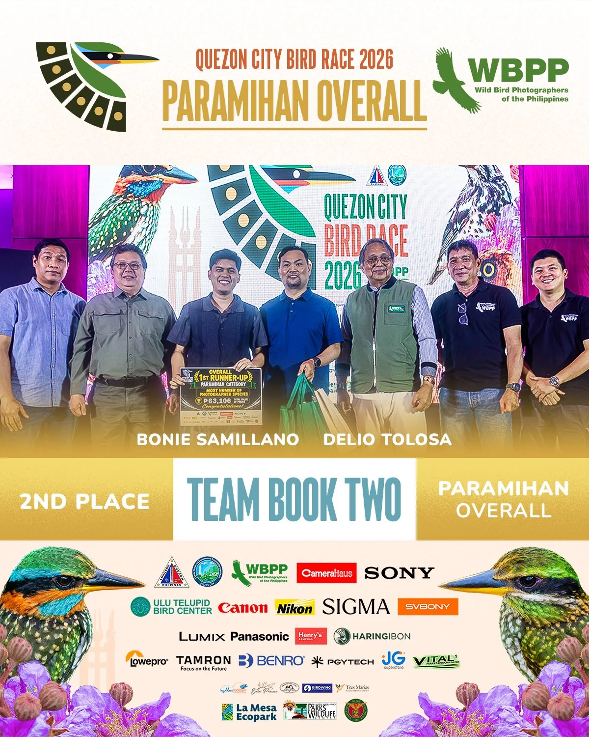 Quezon City Bird Race PARAMIHAN OVERALL 2nd.jpg