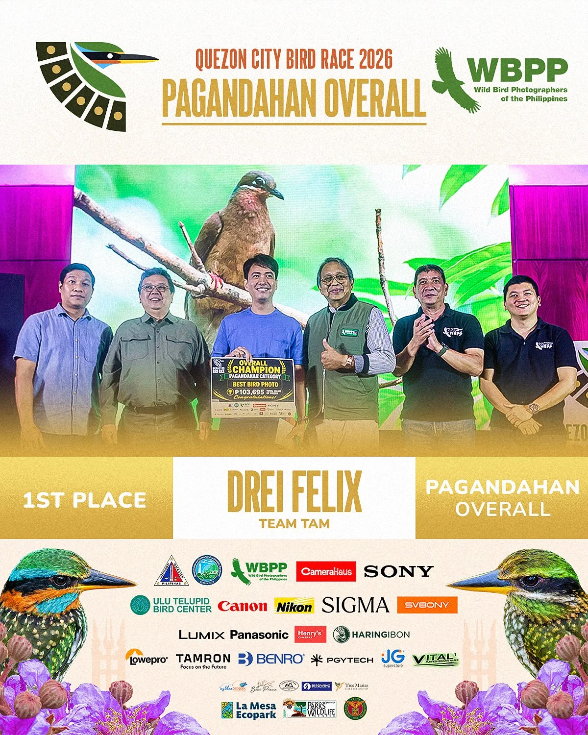 Quezon City Bird Race PAGANDAHAN OVERALL award.jpg