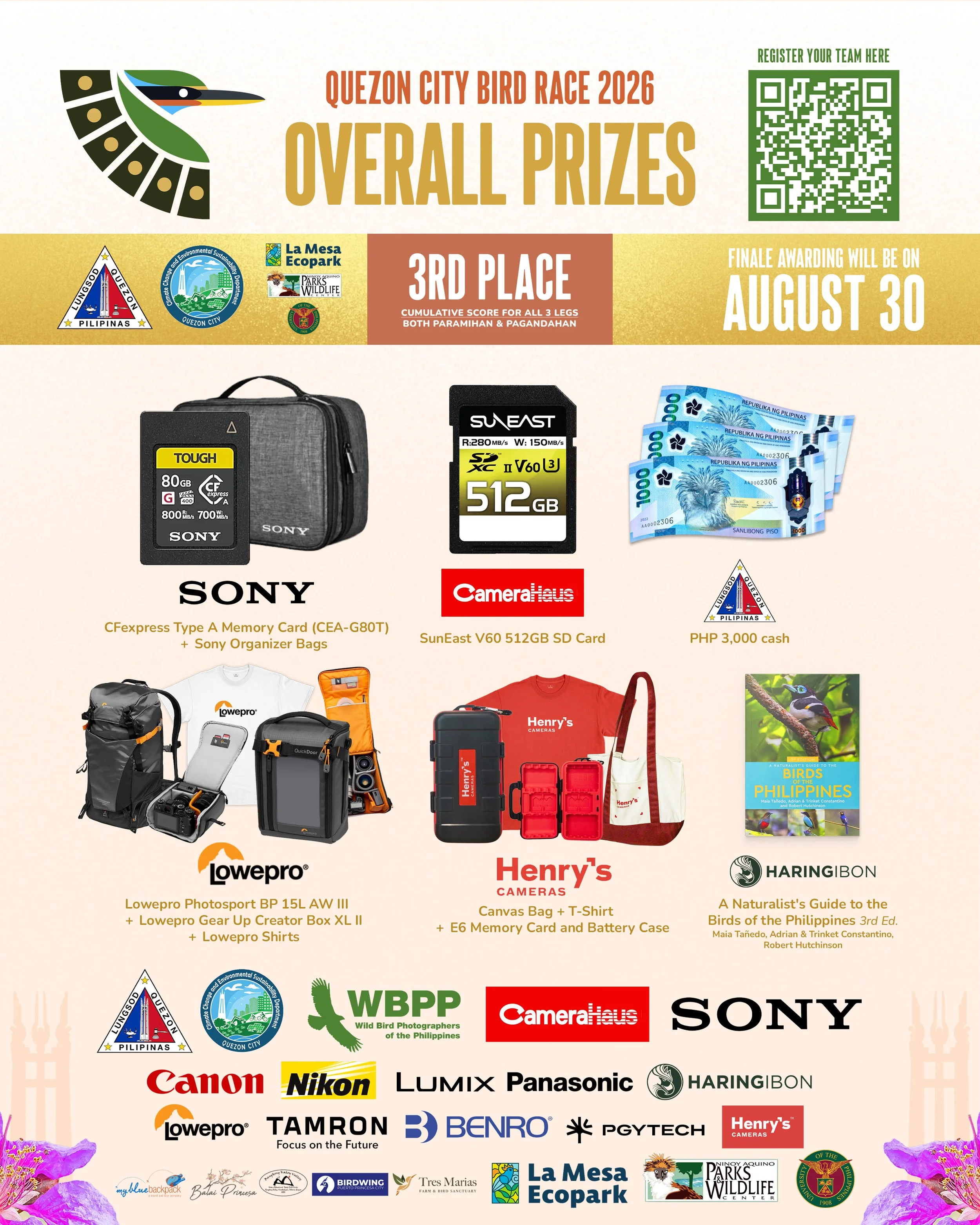 Quezon City Bird Race PRIZES FINALE 3RD PLACE.jpg