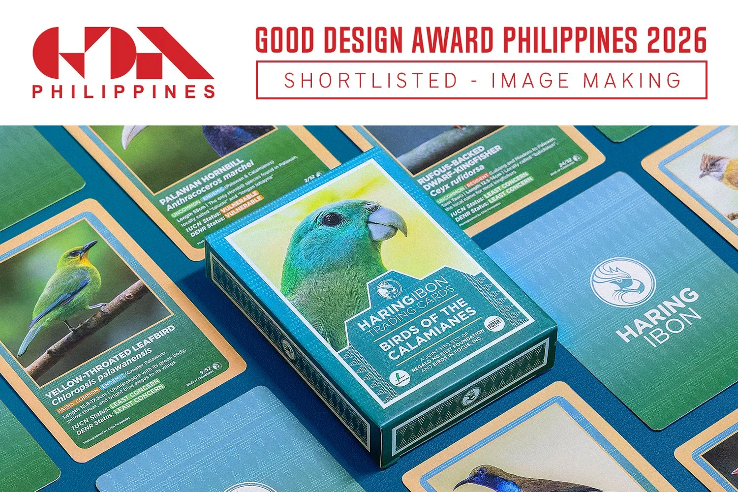 Haring Ibon Trading Cards: Birds of the Calamianes