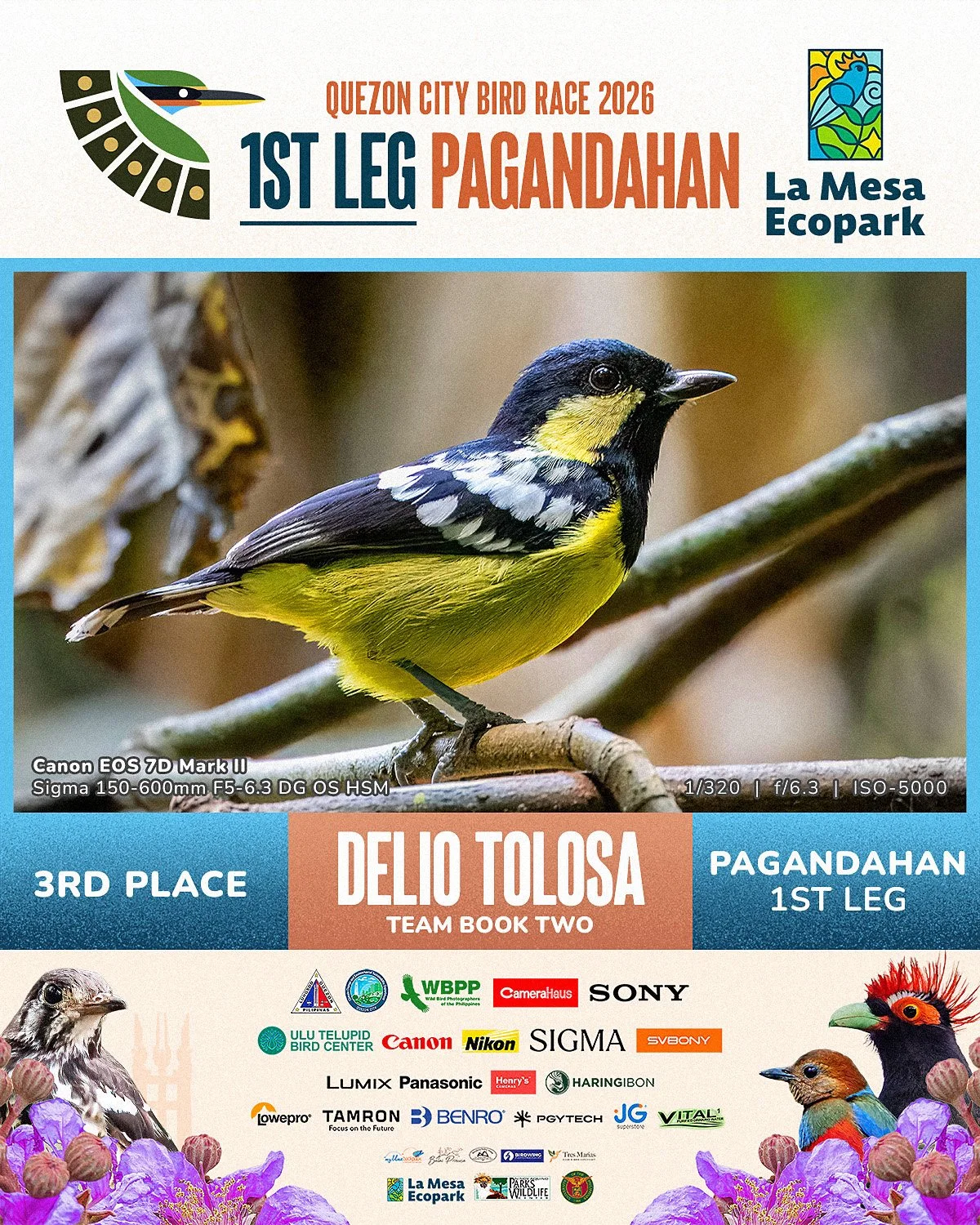 Quezon City Bird Race PAGANDAHAN 1ST LEG 3RD.jpg