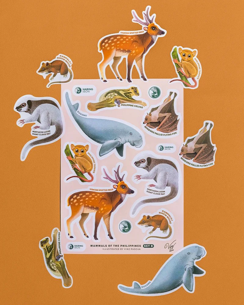 Vinz Pascua Mammals of the Philippines Sticker Sheets B.jpg