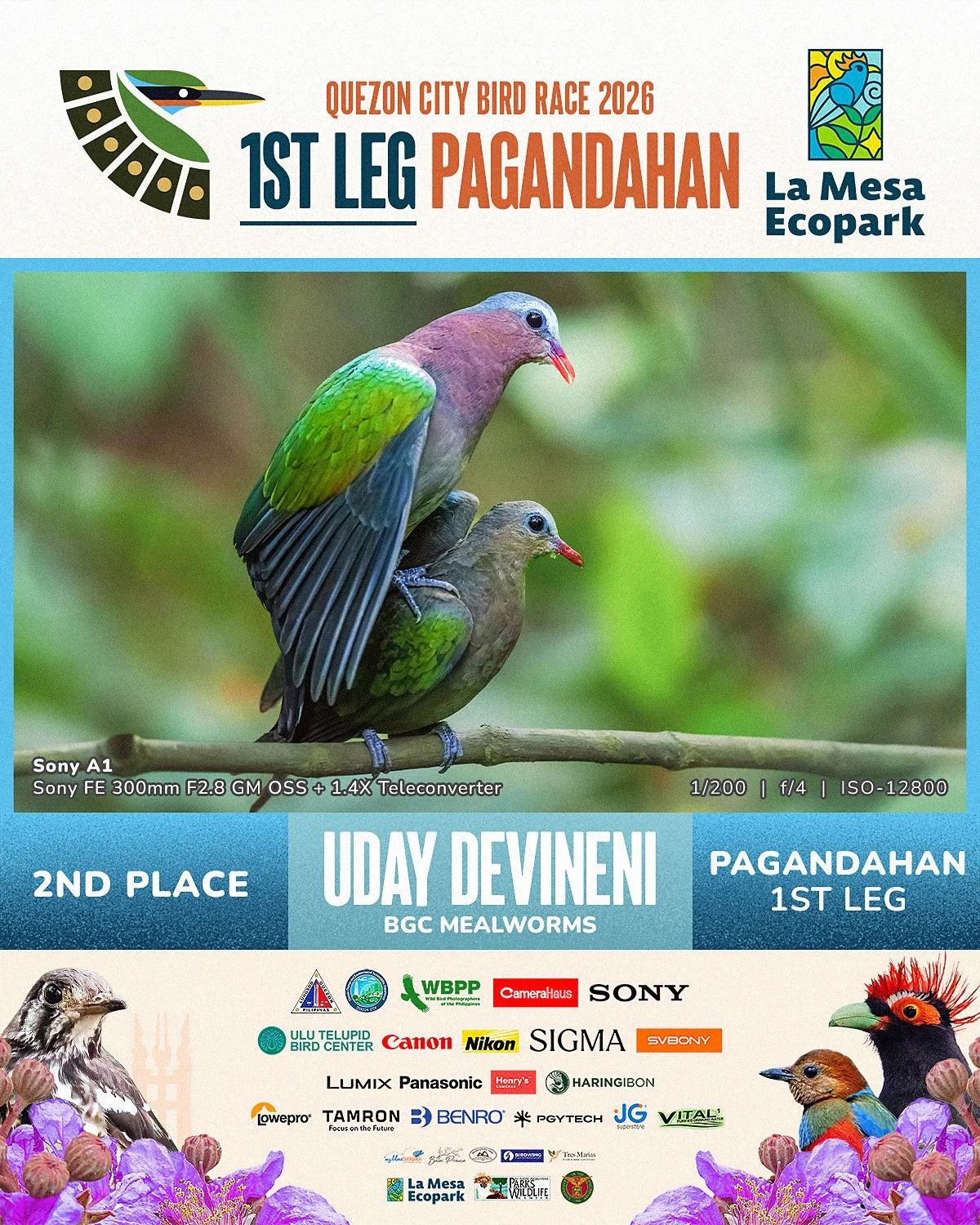 Quezon City Bird Race PAGANDAHAN 1ST LEG 2ND.jpg