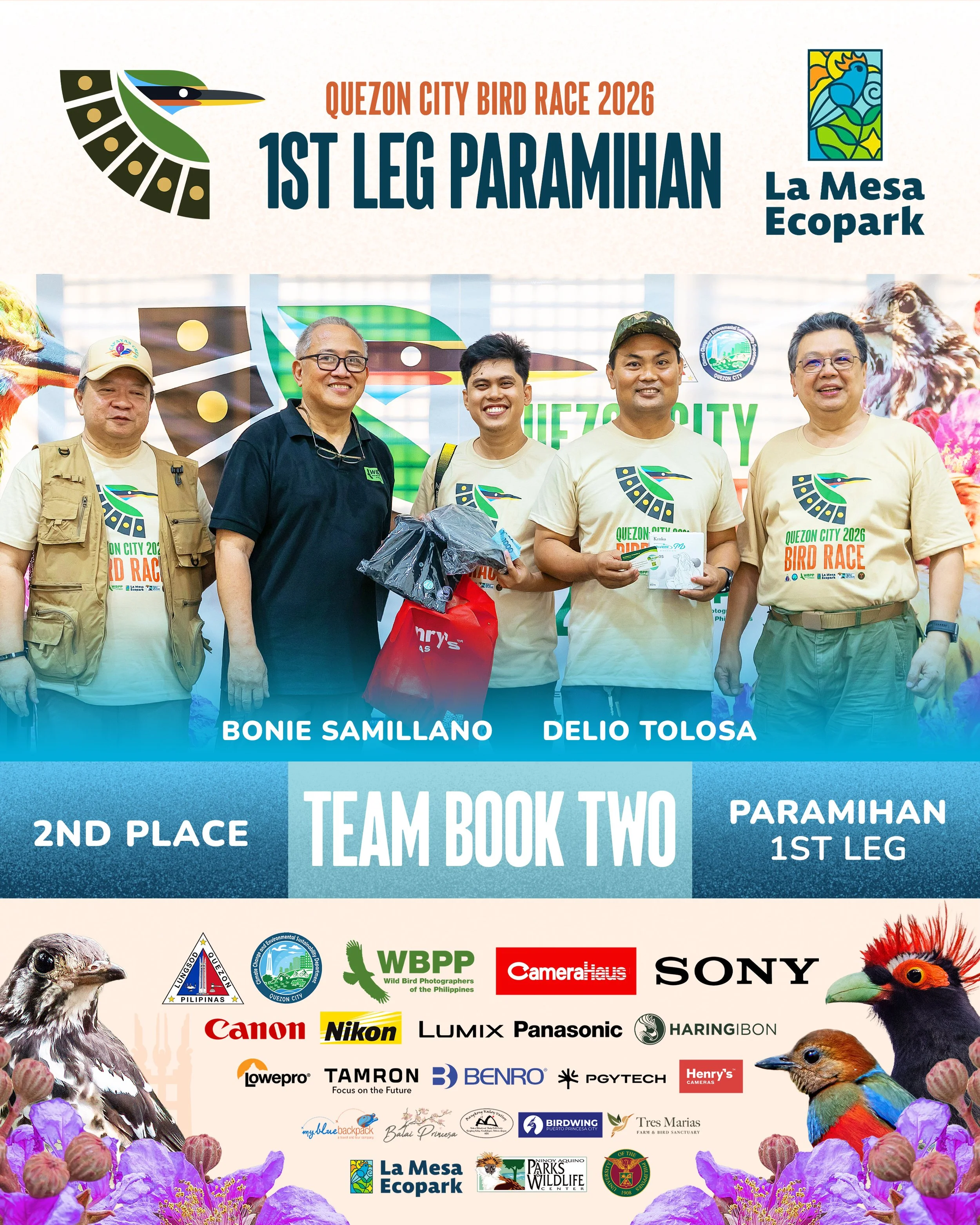 Quezon City Bird Race PARAMIHAN 1ST LEG 2ND PLACE.jpg