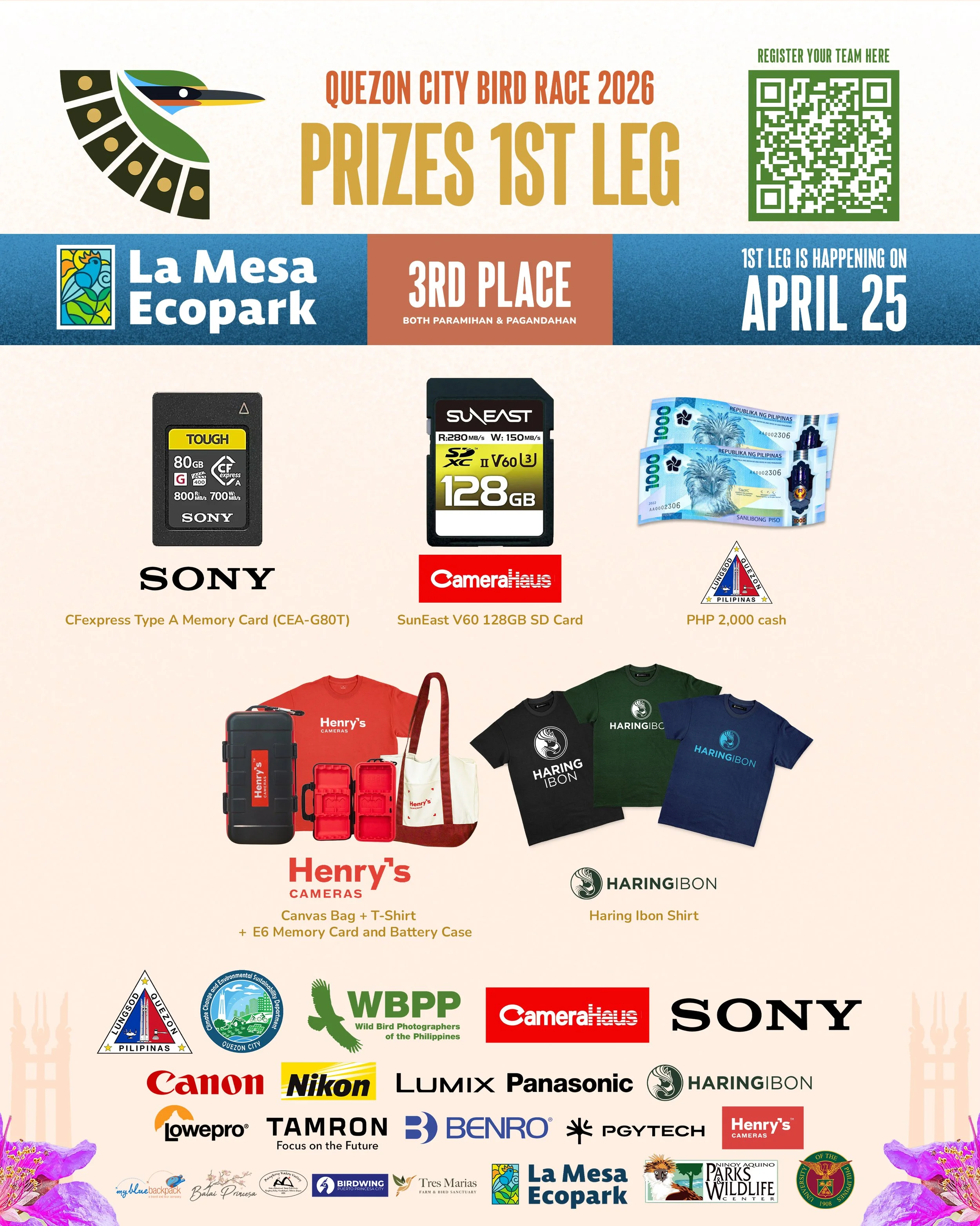 Quezon City Bird Race PRIZES 1ST LEG 3RD PLACE.jpg