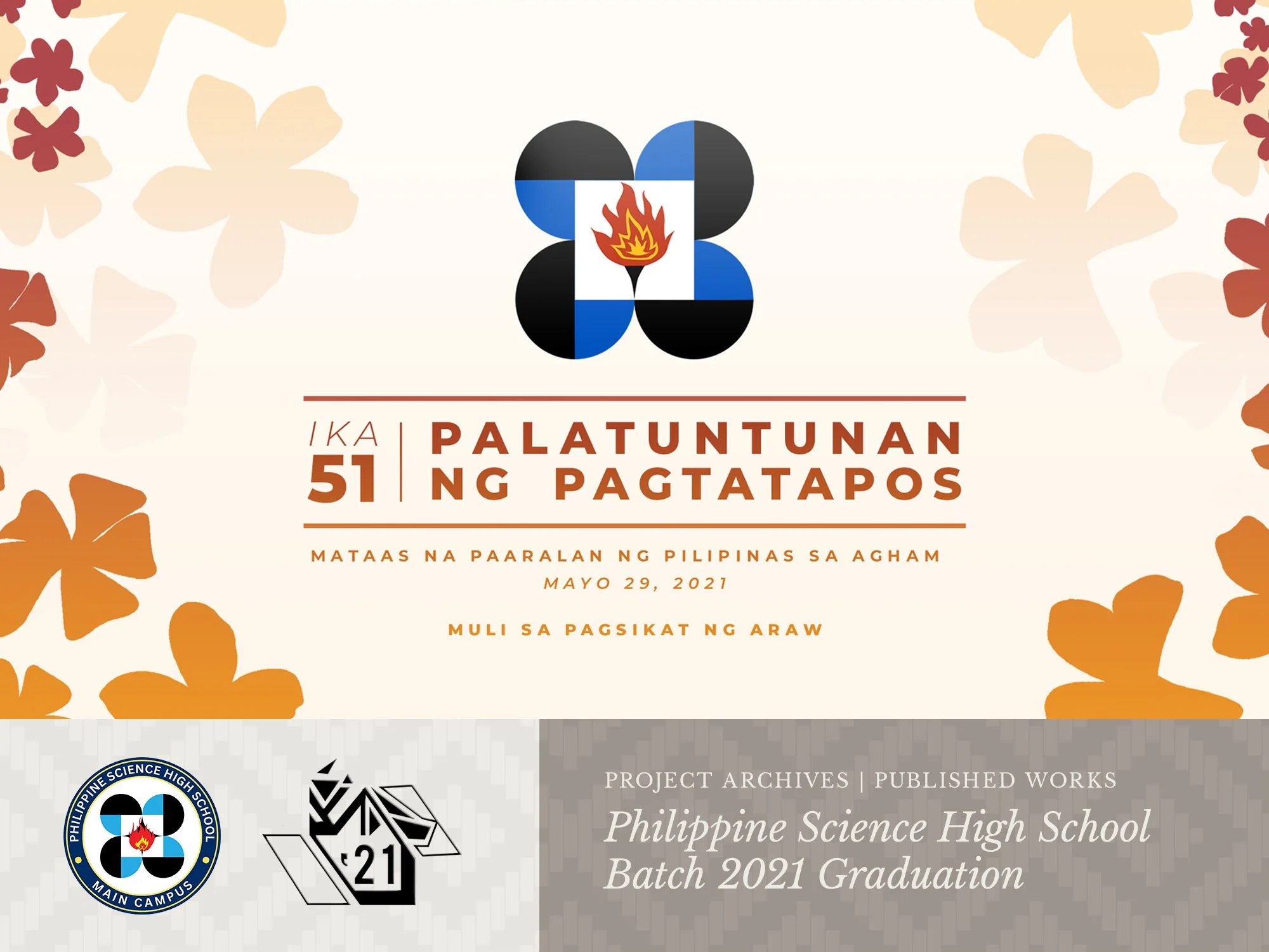 Philippine Science High School Graduation 2021