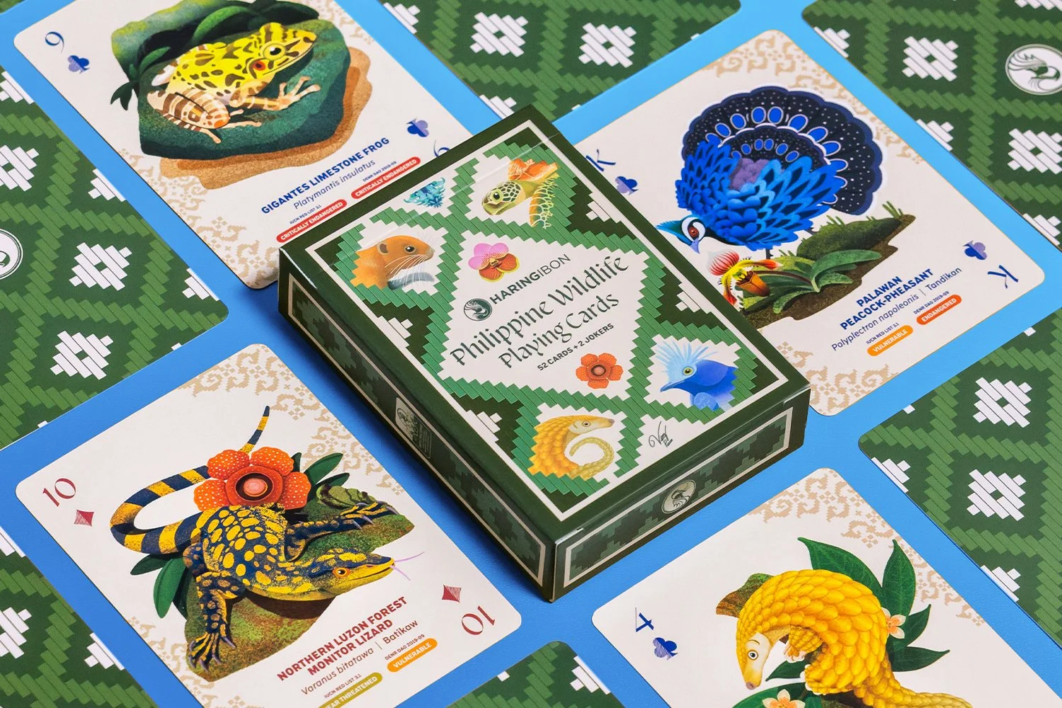 Haring Ibon Philippine Wildlife Playing Cards