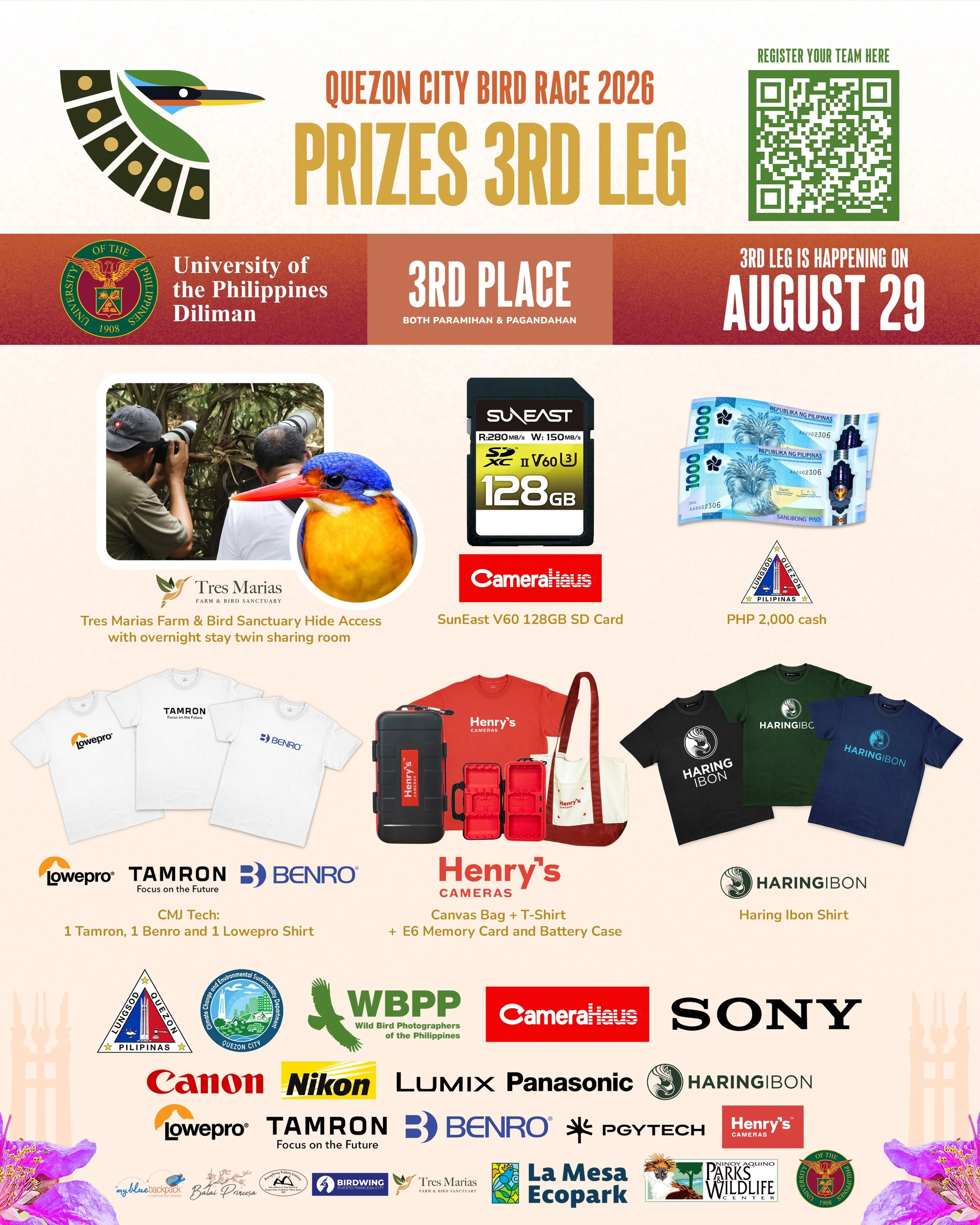 Quezon City Bird Race PRIZES 3RD LEG 3RD PLACE.jpg
