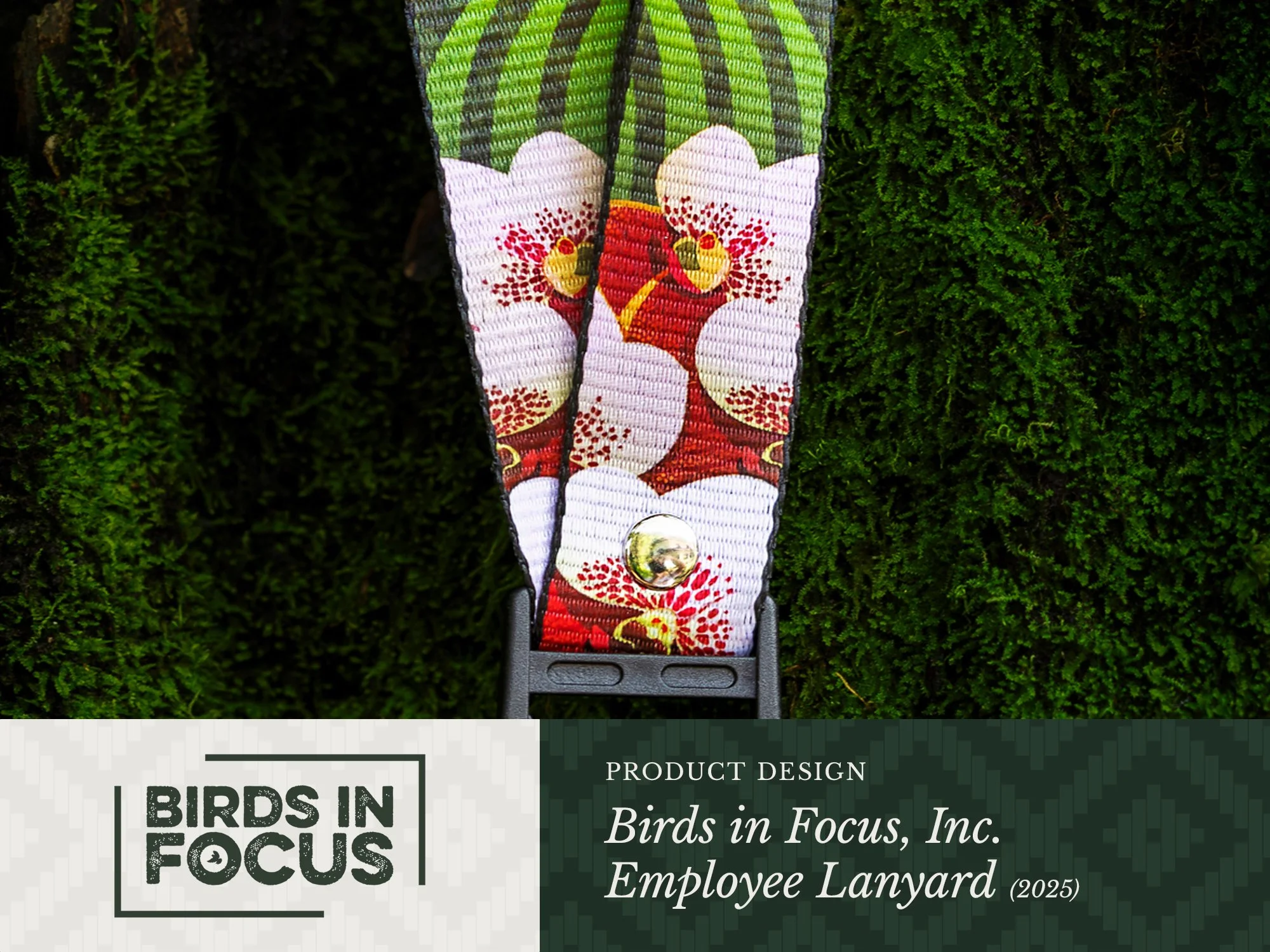Birds in Focus, Inc. Employee Lanyard