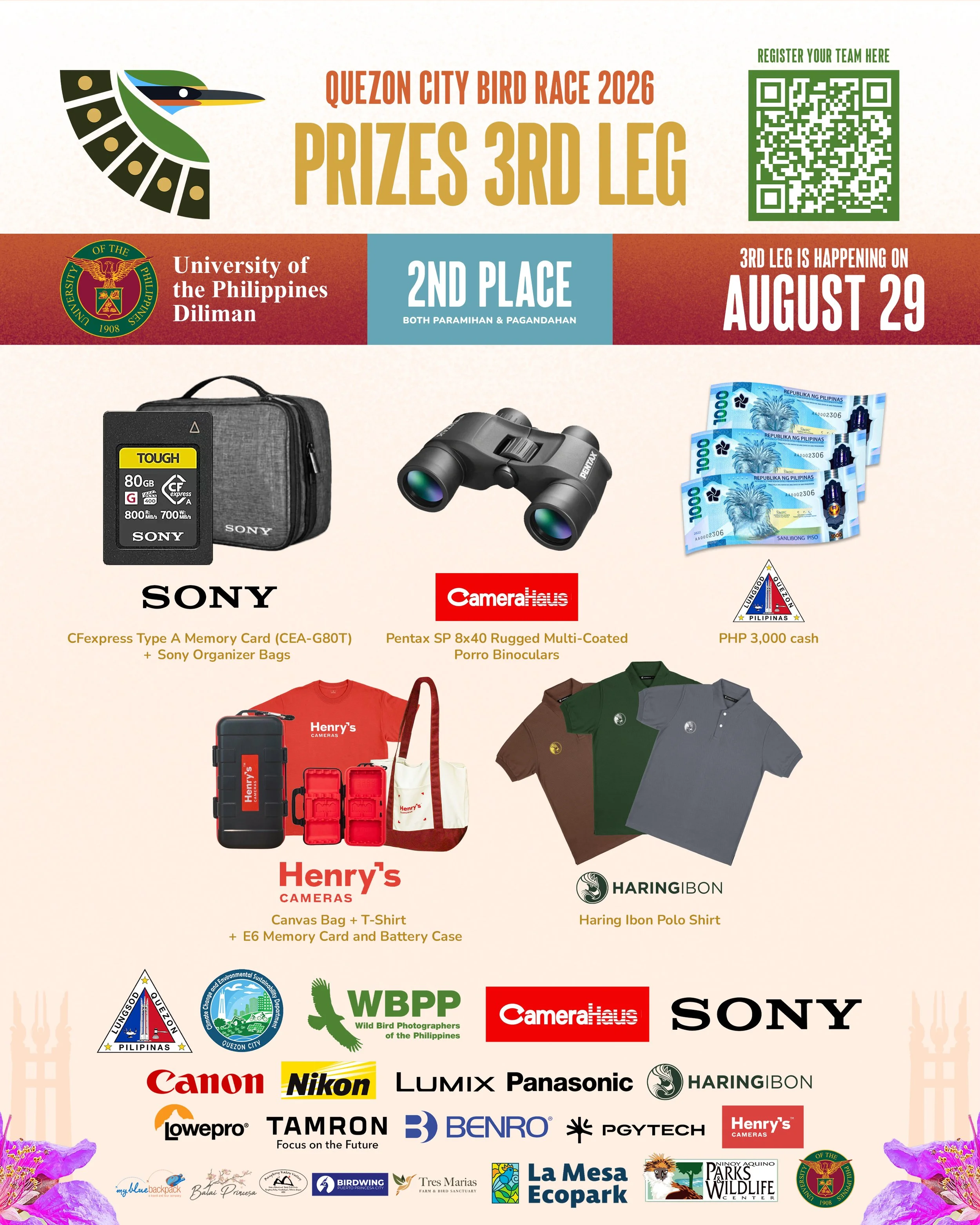 Quezon City Bird Race PRIZES 3RD LEG 2ND PLACE.jpg