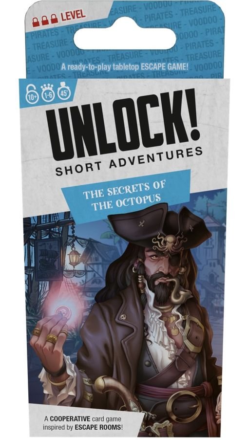 Unlock! Short Adventure #6 - The Secrets of the Octopus — SNAKES & LATTES