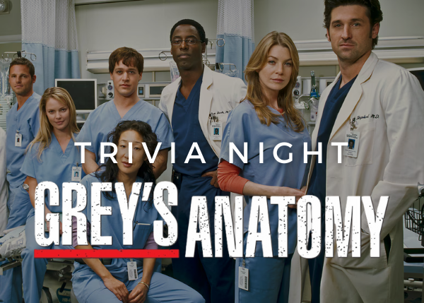 Grey's Anatomy (S1-10) Trivia Night - Snakes & Lattes Chicago (US)
