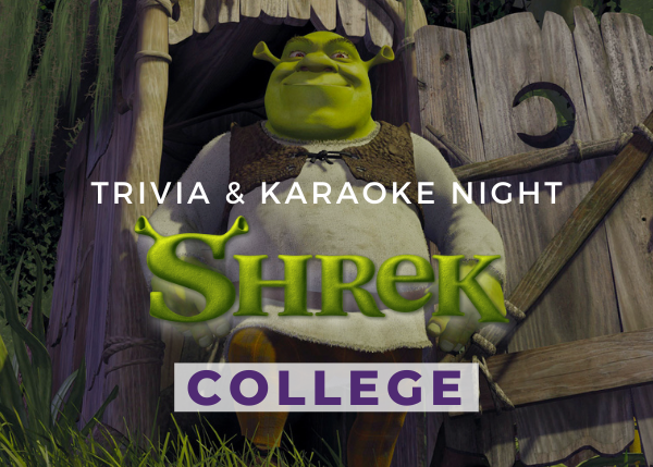 Shrek Trivia &amp; Karaoke - Snakes &amp; Lattes College