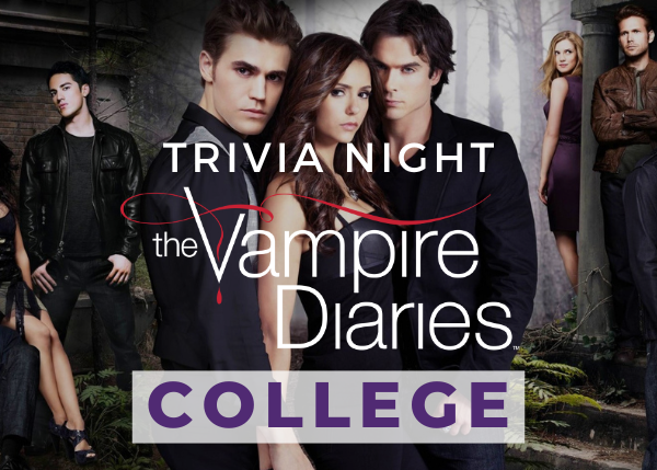 The Vampire Diaries Trivia Night - Snakes &amp; Lattes College