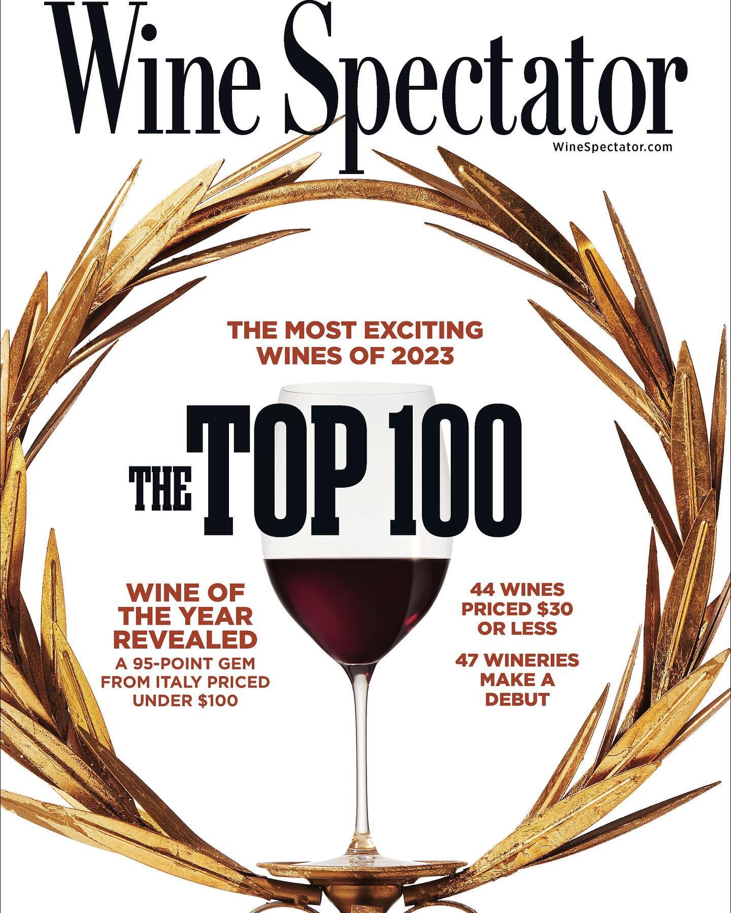 We&rsquo;ve made # 20 of the most exciting wines of the year! @wine_spectator 

Congratulations to all the winery&rsquo;s selected!