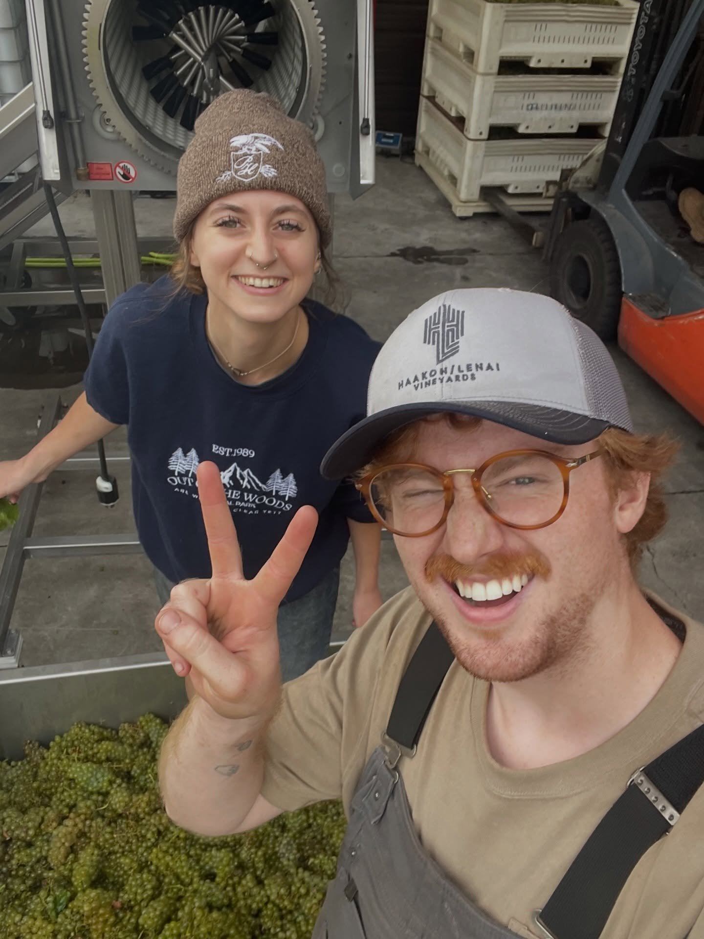 As we sip through the 2023 Chardonnay, it&rsquo;s hard not to think back to the days that brought it to life. These photos are from that harvest. Early mornings, full bins, stained hands, and the quiet rhythm of fruit coming in just right.

Harvest i