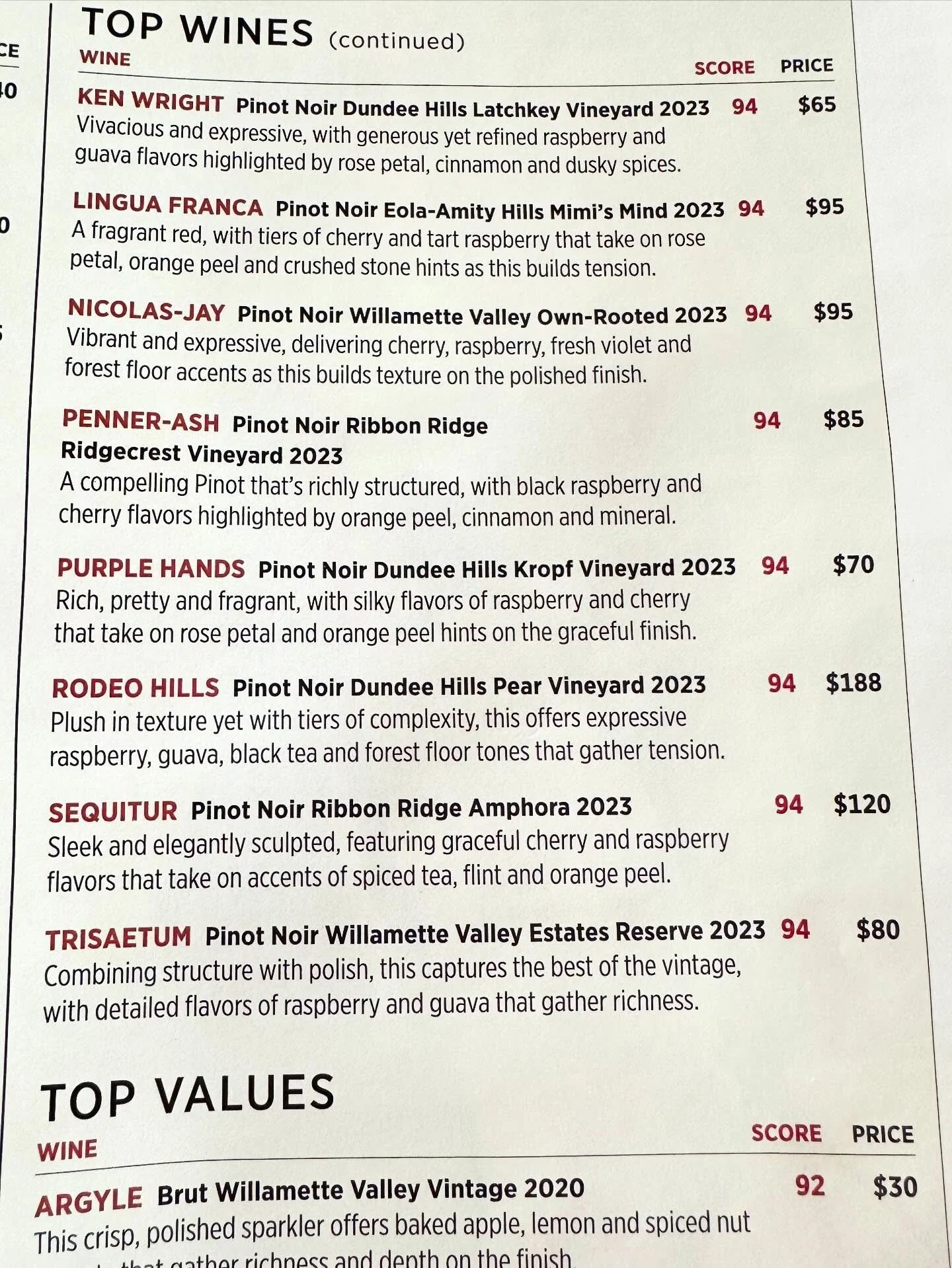 Thank you @wine_spectator and @timfish_wine for the recognition. We continue to hone our craft year after year.  Thanks for the nod to all the hard work.  Kropf vineyard and family are incredible.
Cheers to our friends and colleges that are recognize