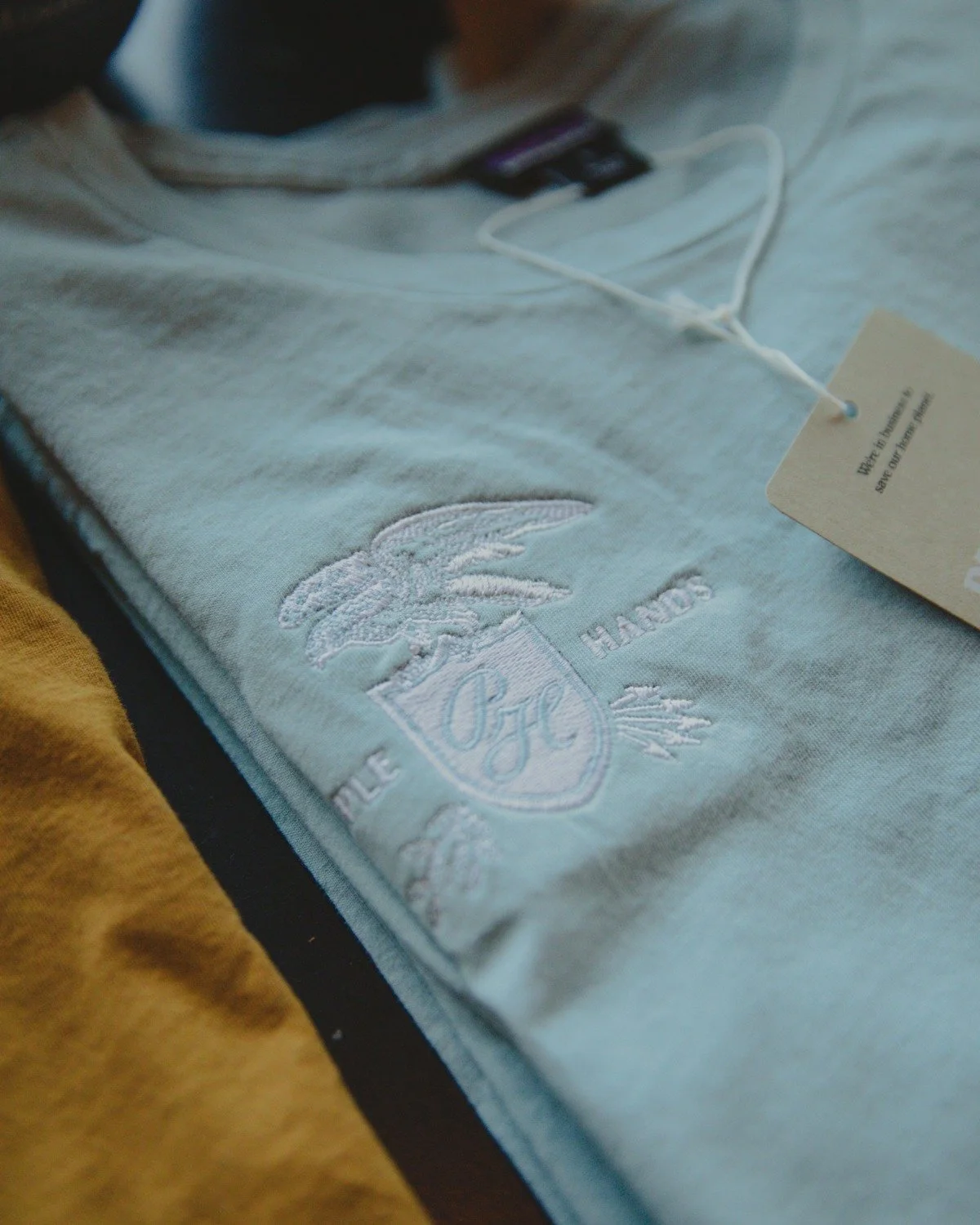 For those who like to wear their favorite winery on their sleeve.

We&rsquo;ve got Purple Hands shirts in the tasting room right now. Soft Patagonia tees that are easy to live in whether you&rsquo;re out in the vineyard, around a campfire, or opening