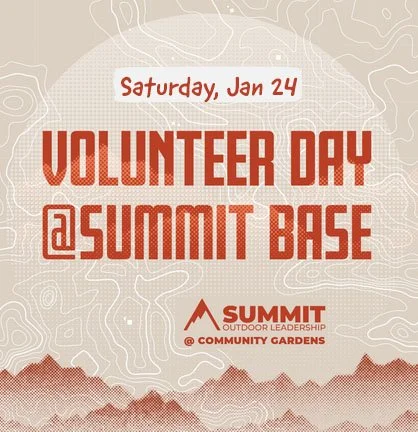 Volunteer Day @ SUMMIT Base