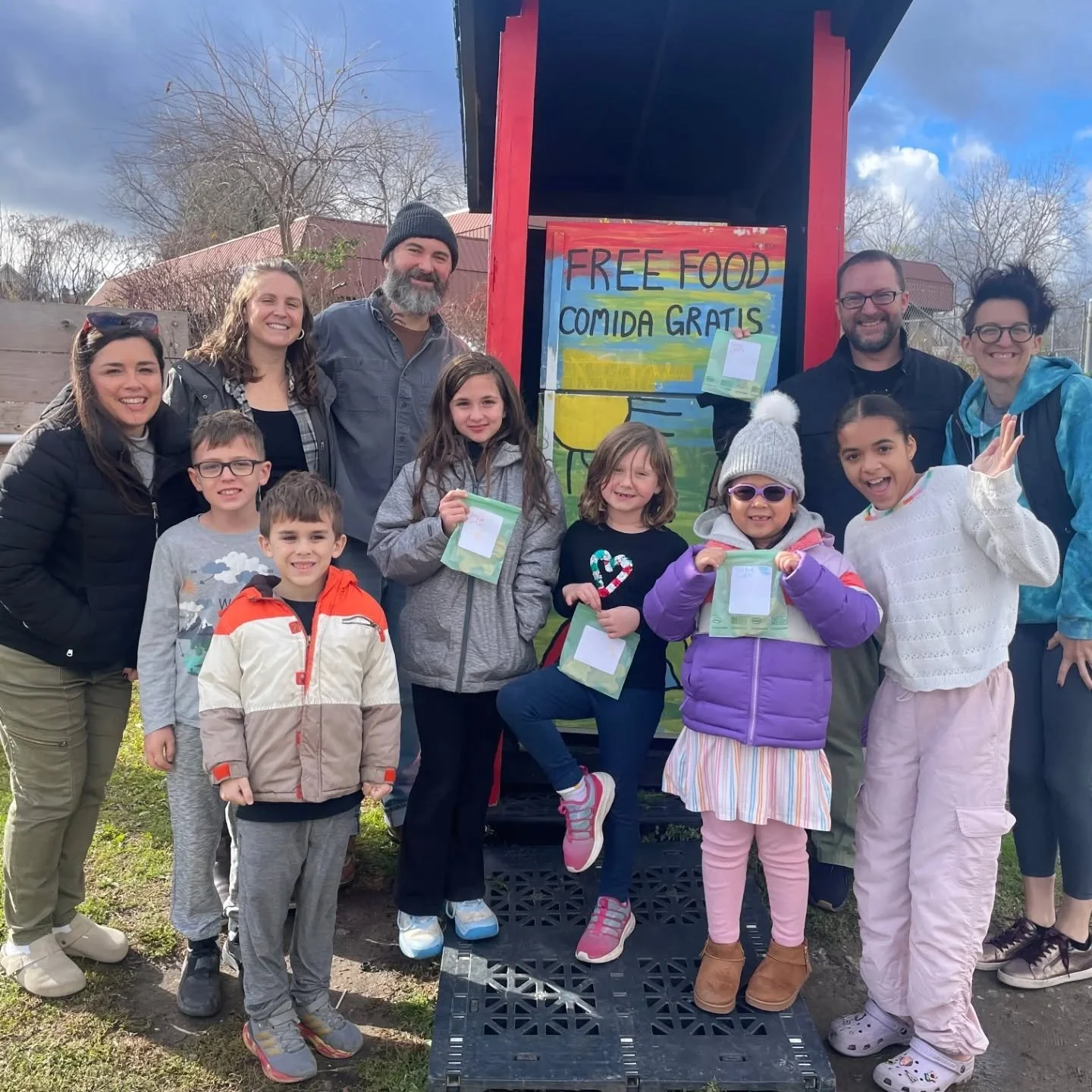 Sunray Sustainability helps design, build, and sustain regenerative community-based projects.

Here&rsquo;s a moment from our monthly Kids Gardening &amp; Nature club: making organic sugar cookies for the Free Food Fridge at Honest Weight Food Co-op!
