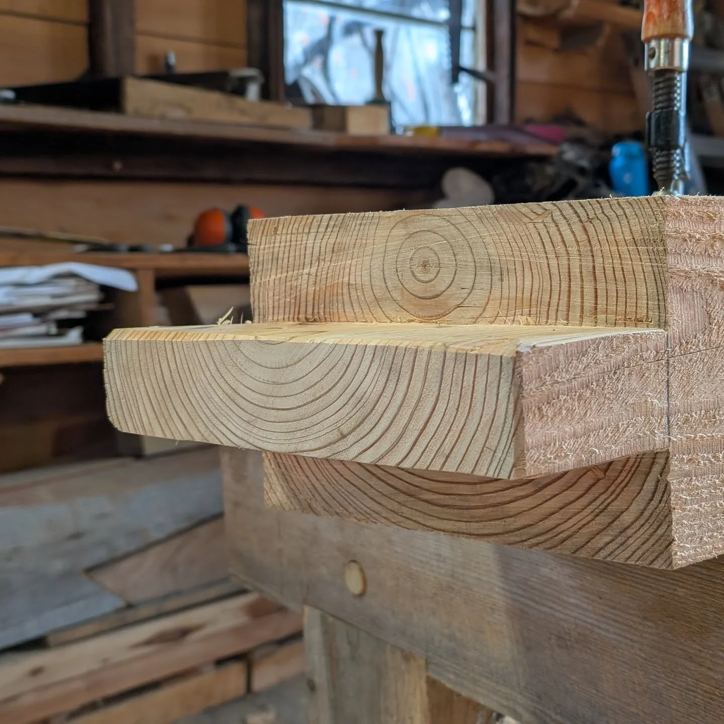 We love building&mdash;especially with green and sustainable methods. Nothing quite beats traditional timber framing when it comes to supporting the local forest economy, reducing energy inputs, and creating structures built to last.

Here, Rich was 