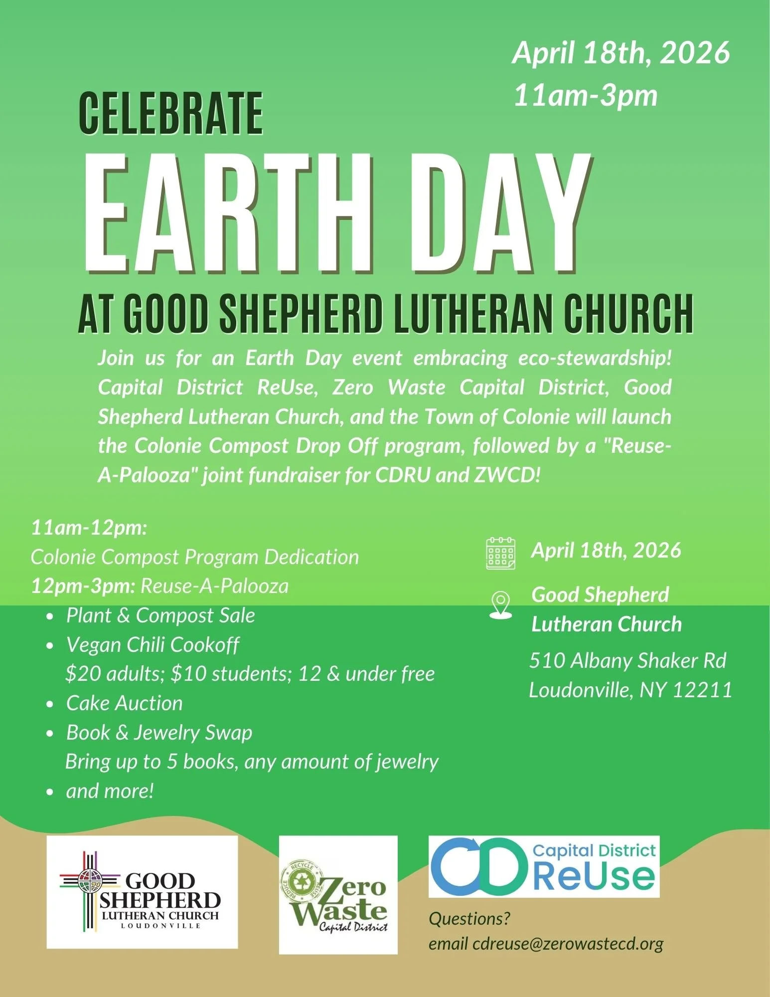 Earth Day Compost Program Launch and Reuse-A-Palooza!