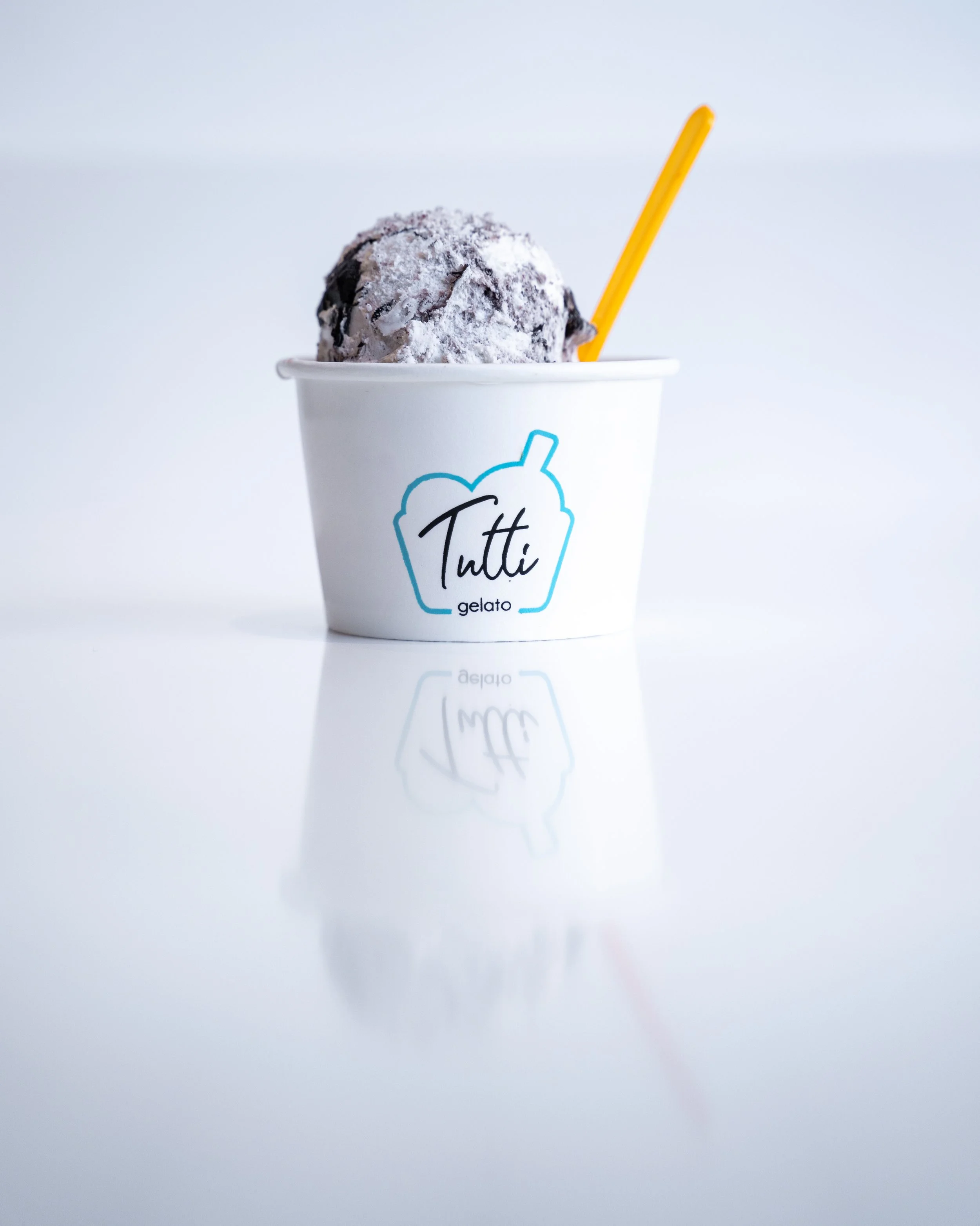 Tutti Gelato Product Photography in South End Charlotte, North Carolina. 