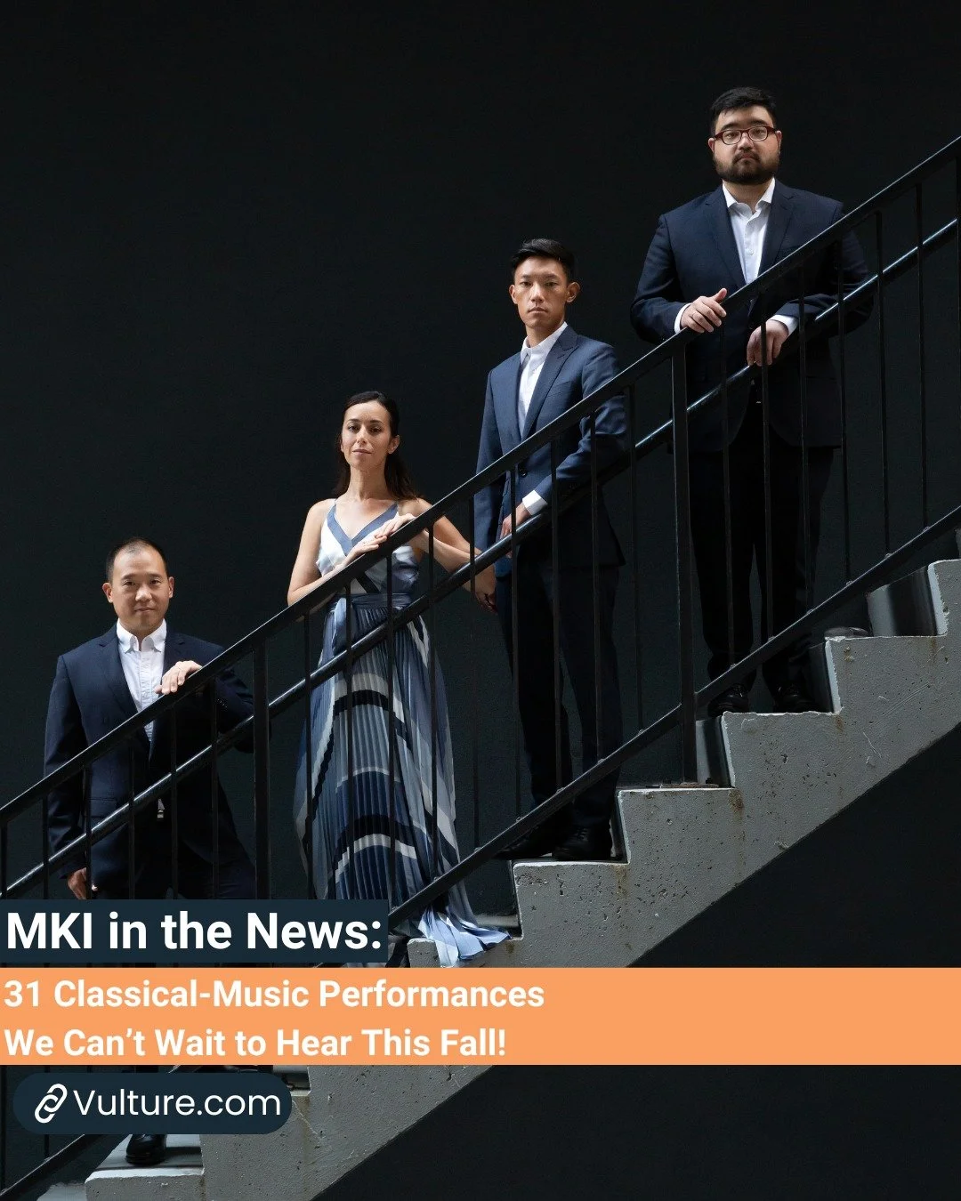 MKI in the News: We&rsquo;re excited to share that Vulture has highlighted the Parker Quartet&rsquo;s upcoming performances of Schubert&rsquo;s Cello Quintet with Jay Campbell, presented by Death of Classical, as one of their &ldquo;31 Classical-Musi