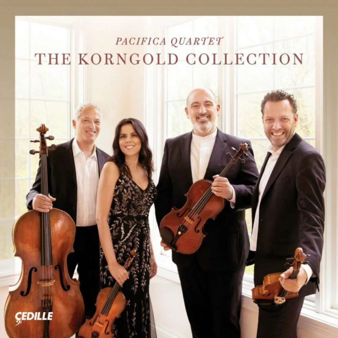 Pre-Order Now: The Pacifica Quartet presents The Korngold Collection, a landmark recording of Erich Wolfgang Korngold&rsquo;s complete string quartets and rarely heard chamber works tracing the composer&rsquo;s extraordinary evolution from prodigy of