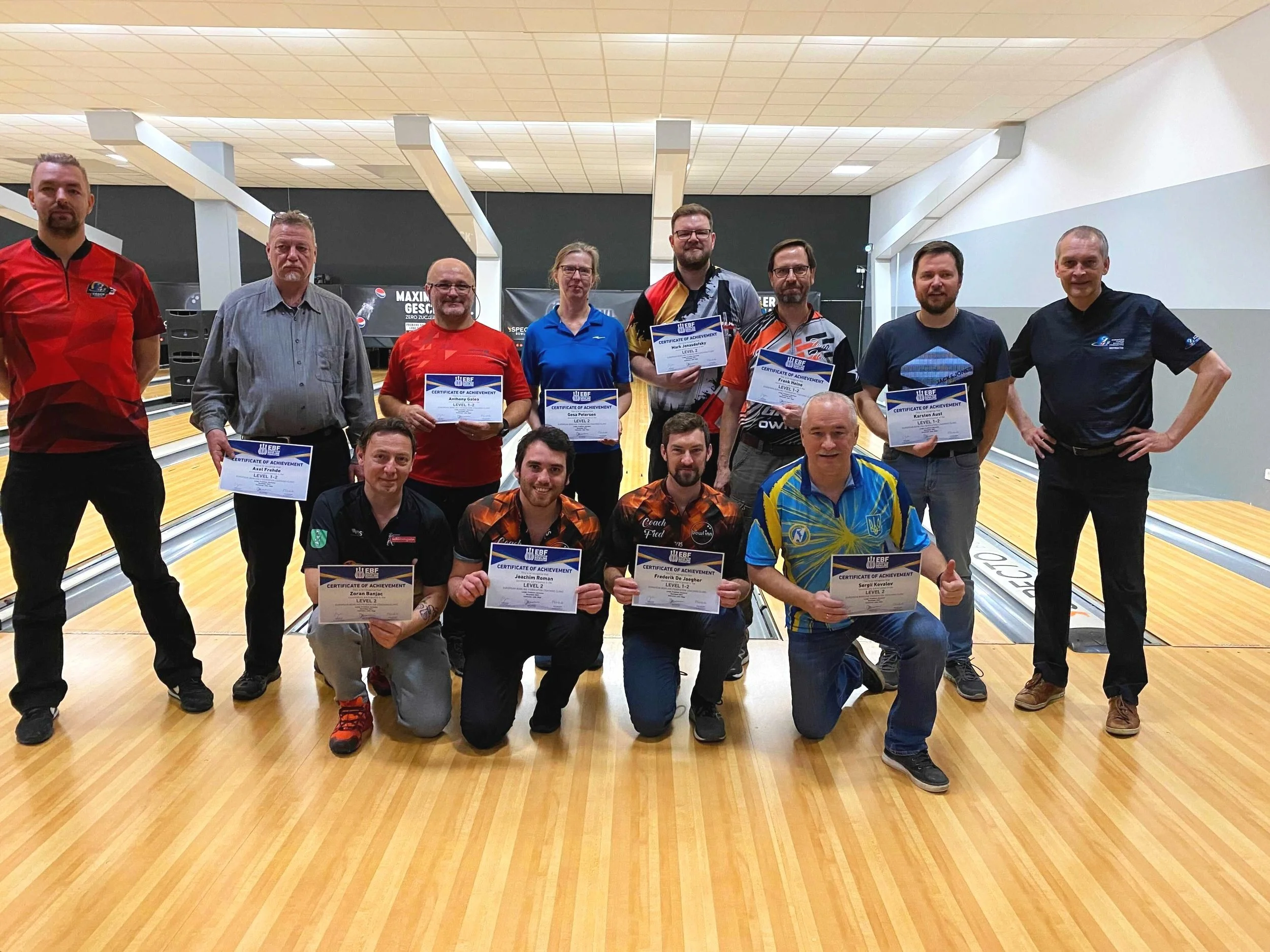 EBF L1-L2 COACHING CLINIC IN FRANKFURT IS COMPLETED