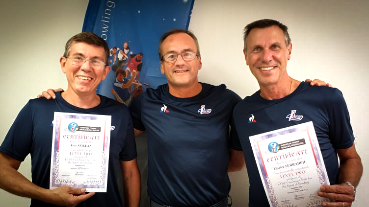NEW ETBF LEVEL II COACHES FROM FRANCE