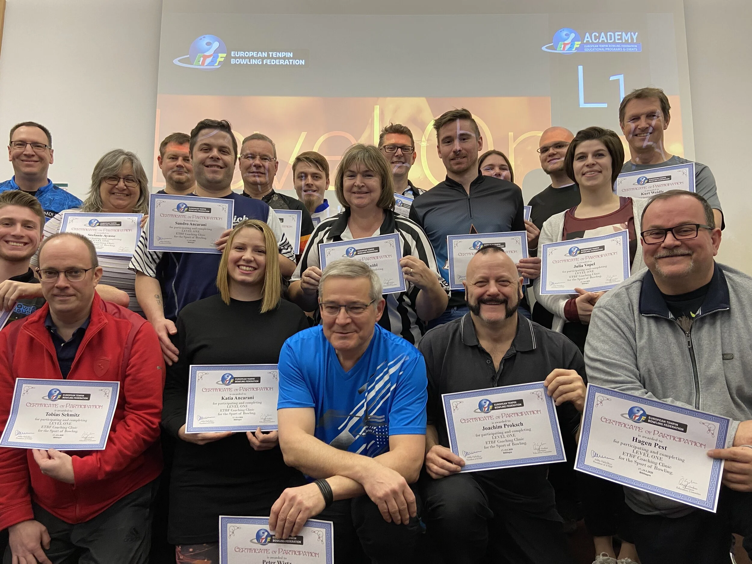 New Level I Coaches from Germany