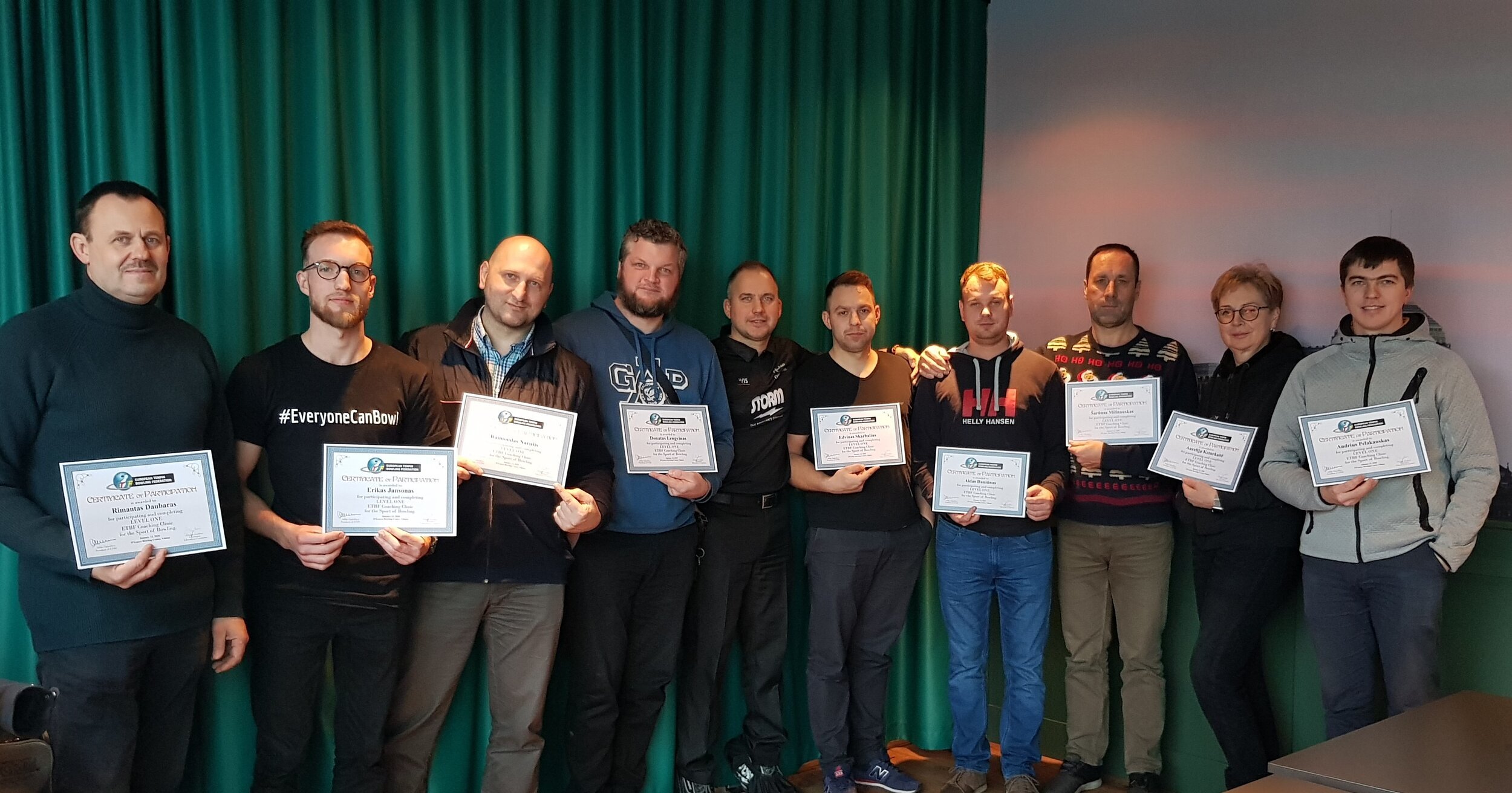 New Level I Coaches from Lithuania