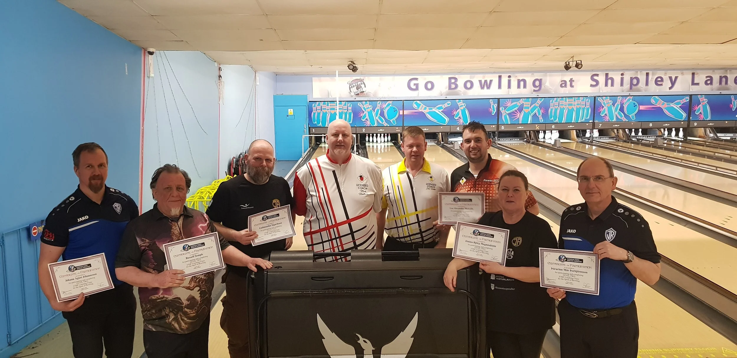 International Coaches attend  ETBF Level 2 Course in Shipley, England