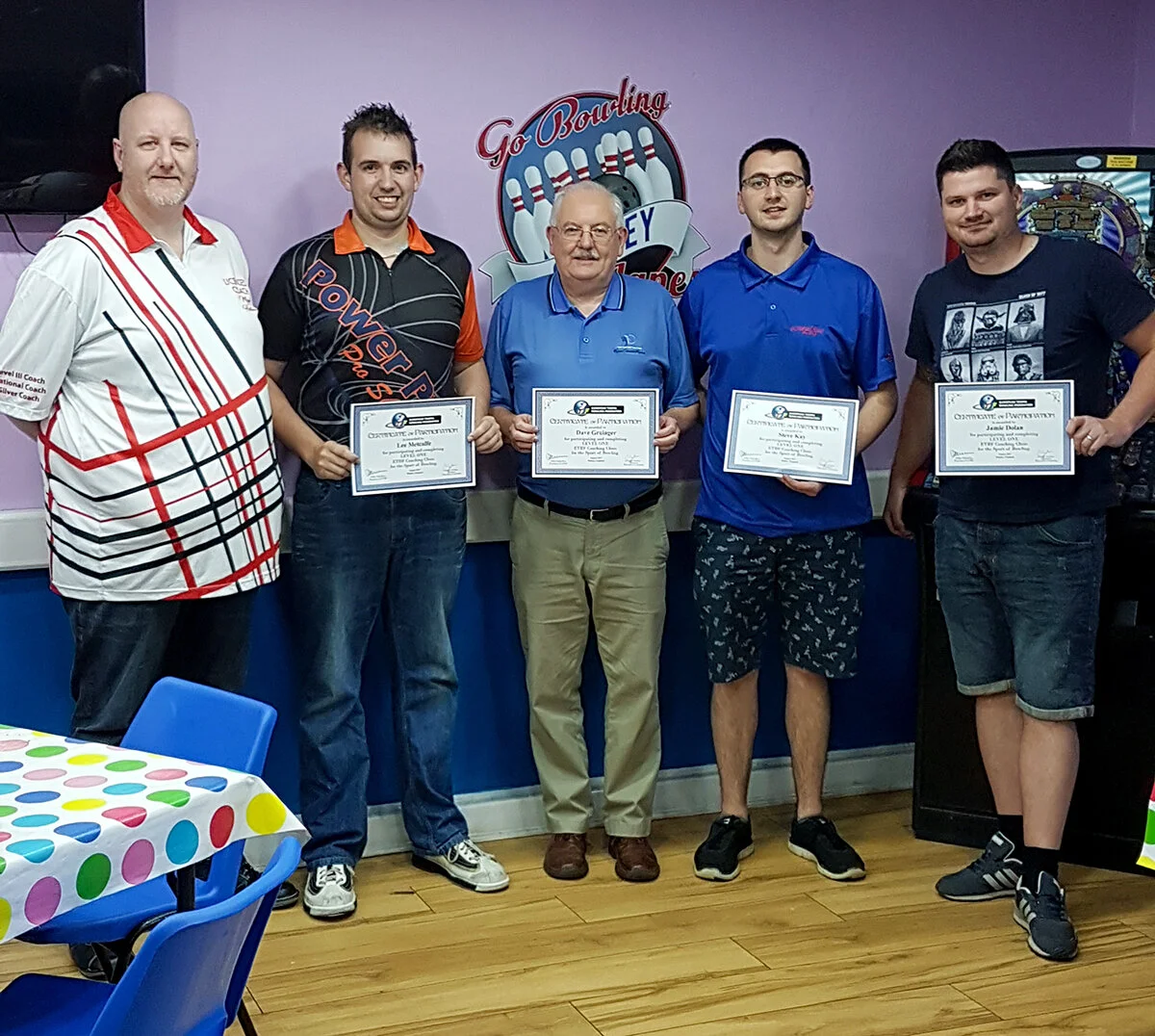 New ETBF Level 1 / BTBA Foundation Coach Course I / Shipley, England